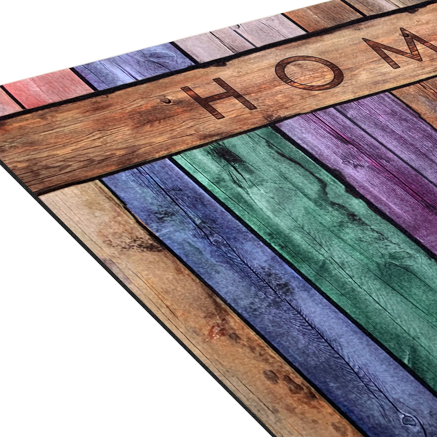 Achim Colorful Plank Heavy Duty Outdoor Mat, Multicolor, 18x30 Inches - Image 6