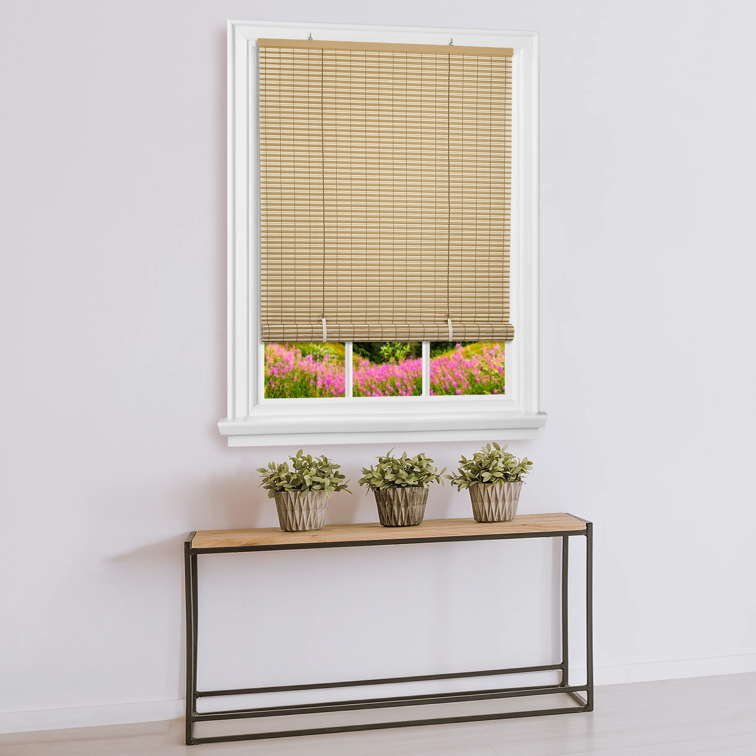 Achim Cordless Veranda Vinyl Roll-Up Blind - Image 36