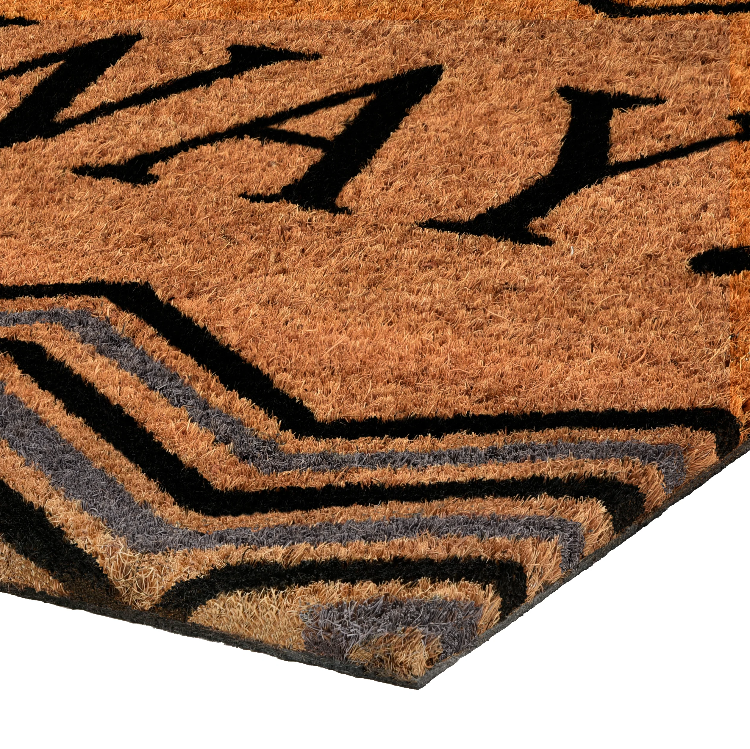 Achim Go Away Printed Coir Doormat, Brown, 18x30 Inches - Image 3