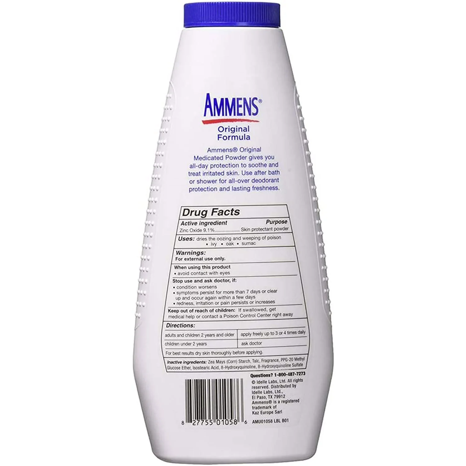 Ammens Original Medicated Powder, Talc Free Formula, 11 Ounces - Image 2