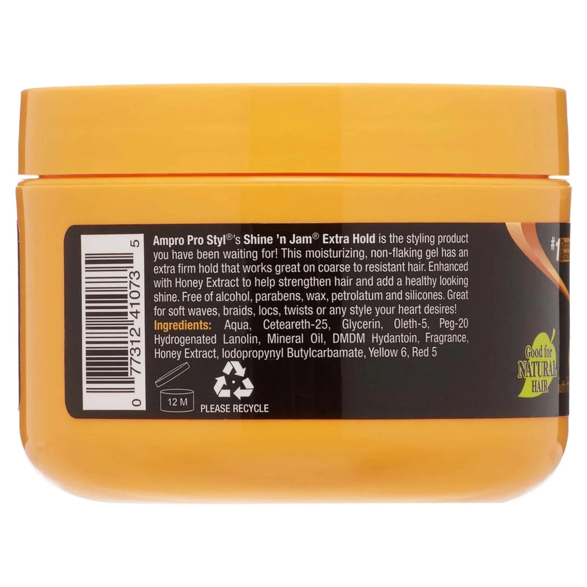 Ampro Shine 'n Jam Extra Hold Conditioning Gel, 8 Ounce - Image 3