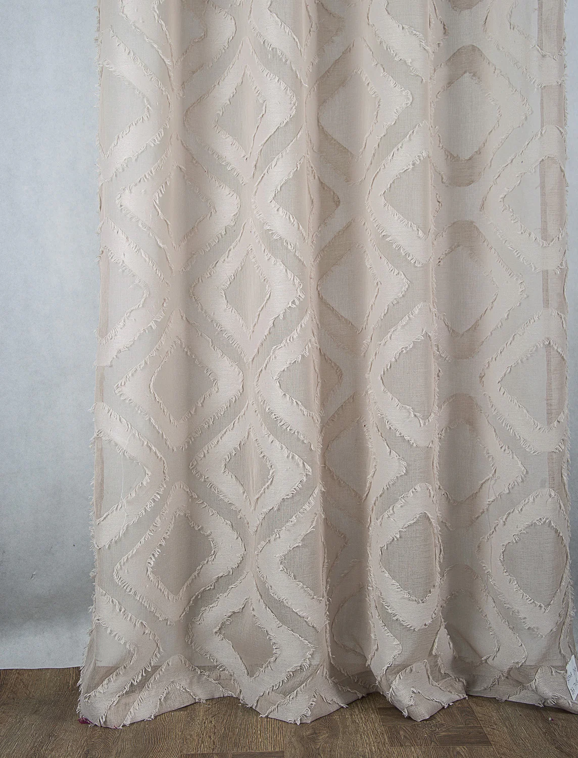 Ariana Clipped Doily Grommet Window Panel, 54x84 Inches - Image 10