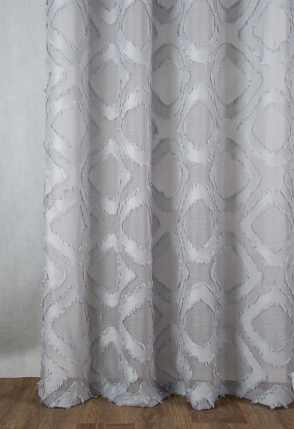 Ariana Clipped Doily Grommet Window Panel, 54x84 Inches - Image 16