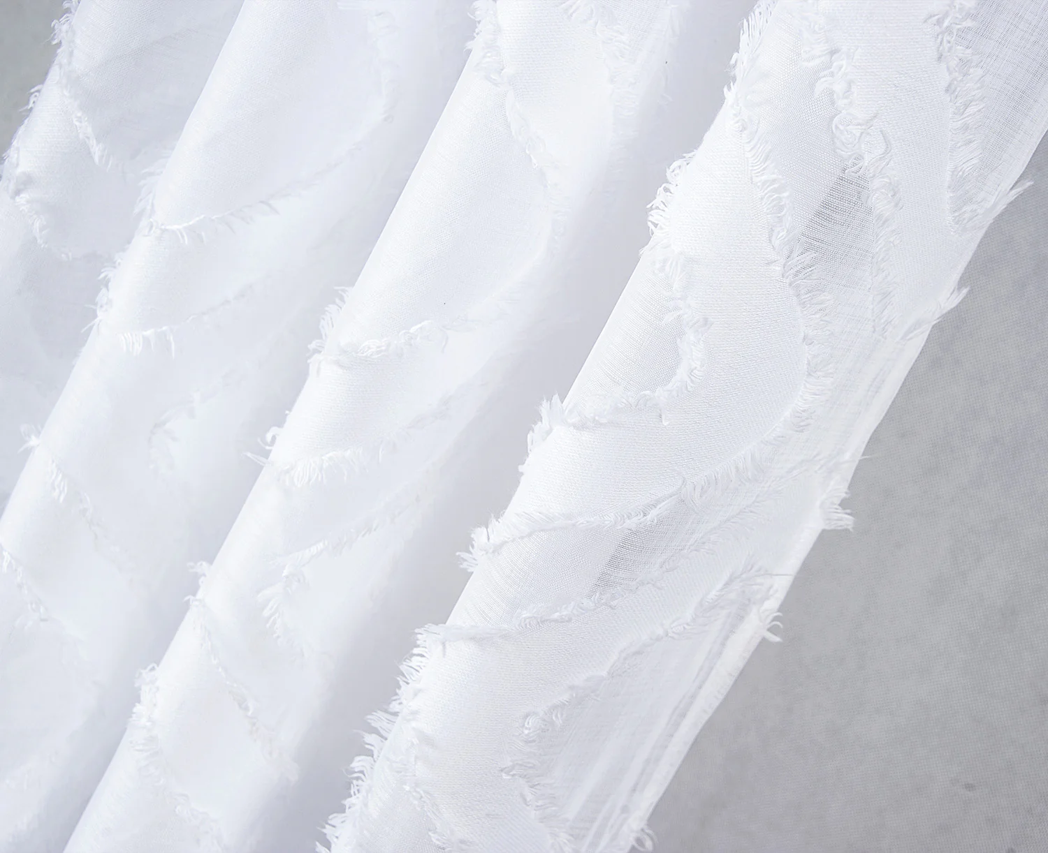 Ariana Clipped Doily Grommet Window Panel, 54x84 Inches - Image 4