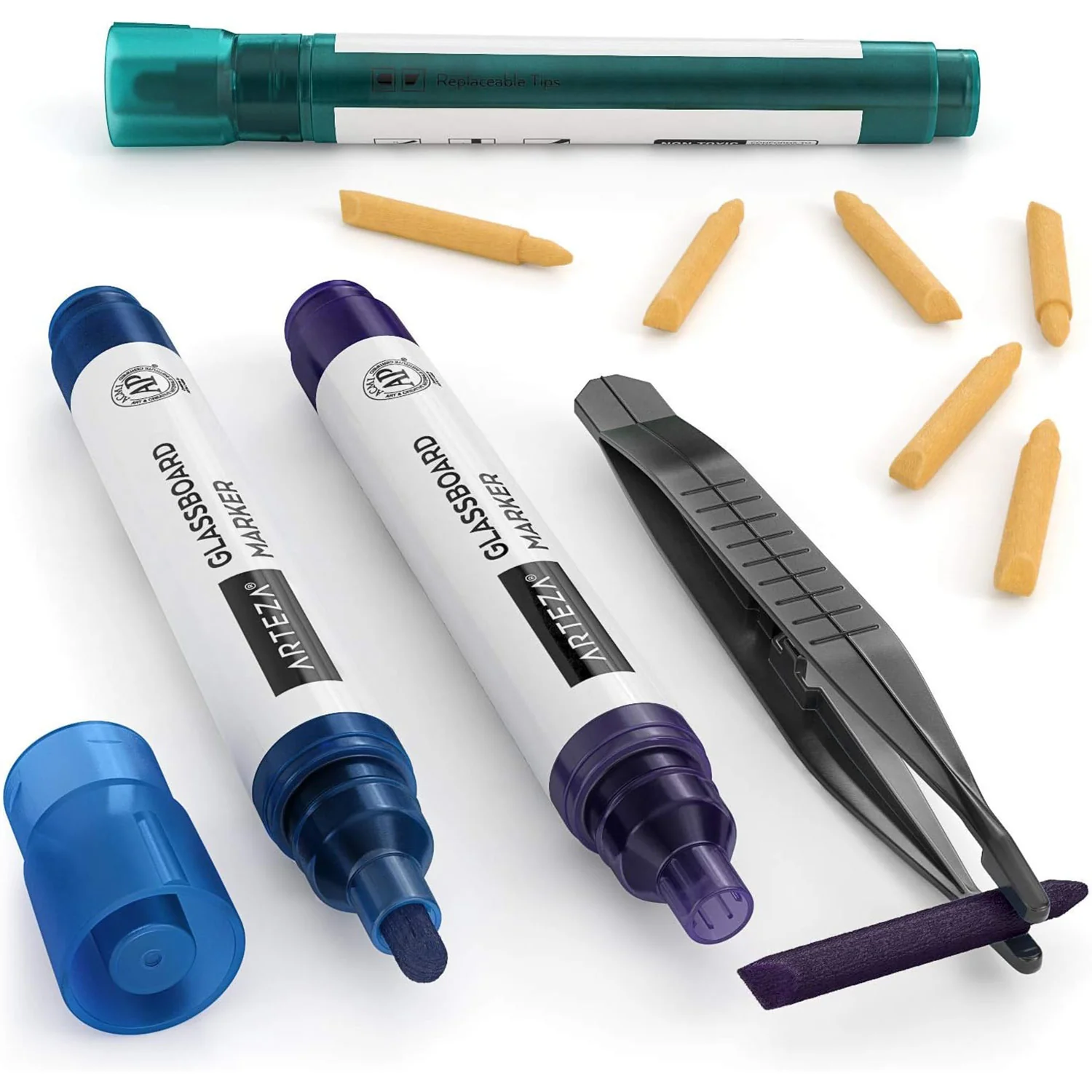 ARTEZA Premium Glassboard Markers, 20 Count - Image 5