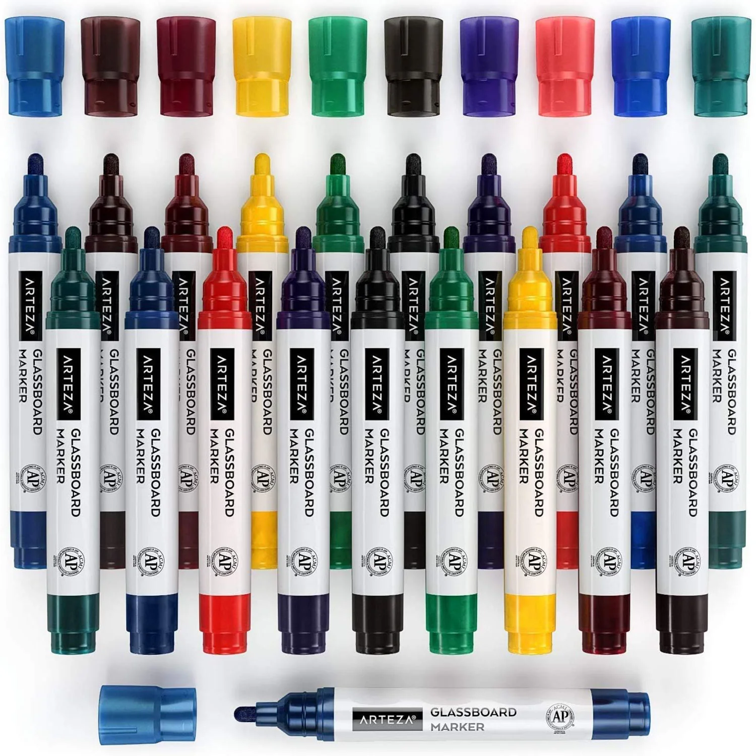 ARTEZA Premium Glassboard Markers, 20 Count - Image 6
