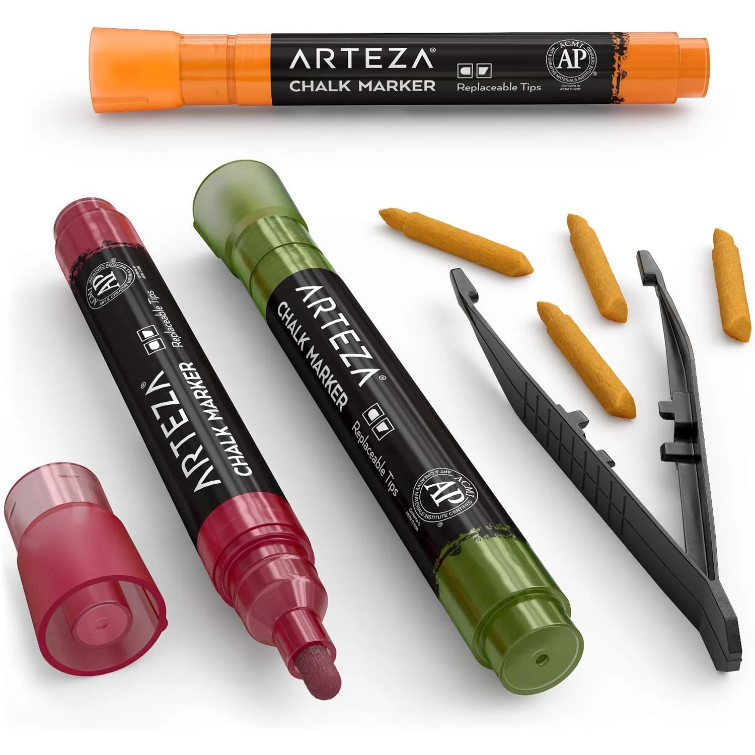 ARTEZA Premium Liquid Chalk Markers Set, 16 Count - Image 2