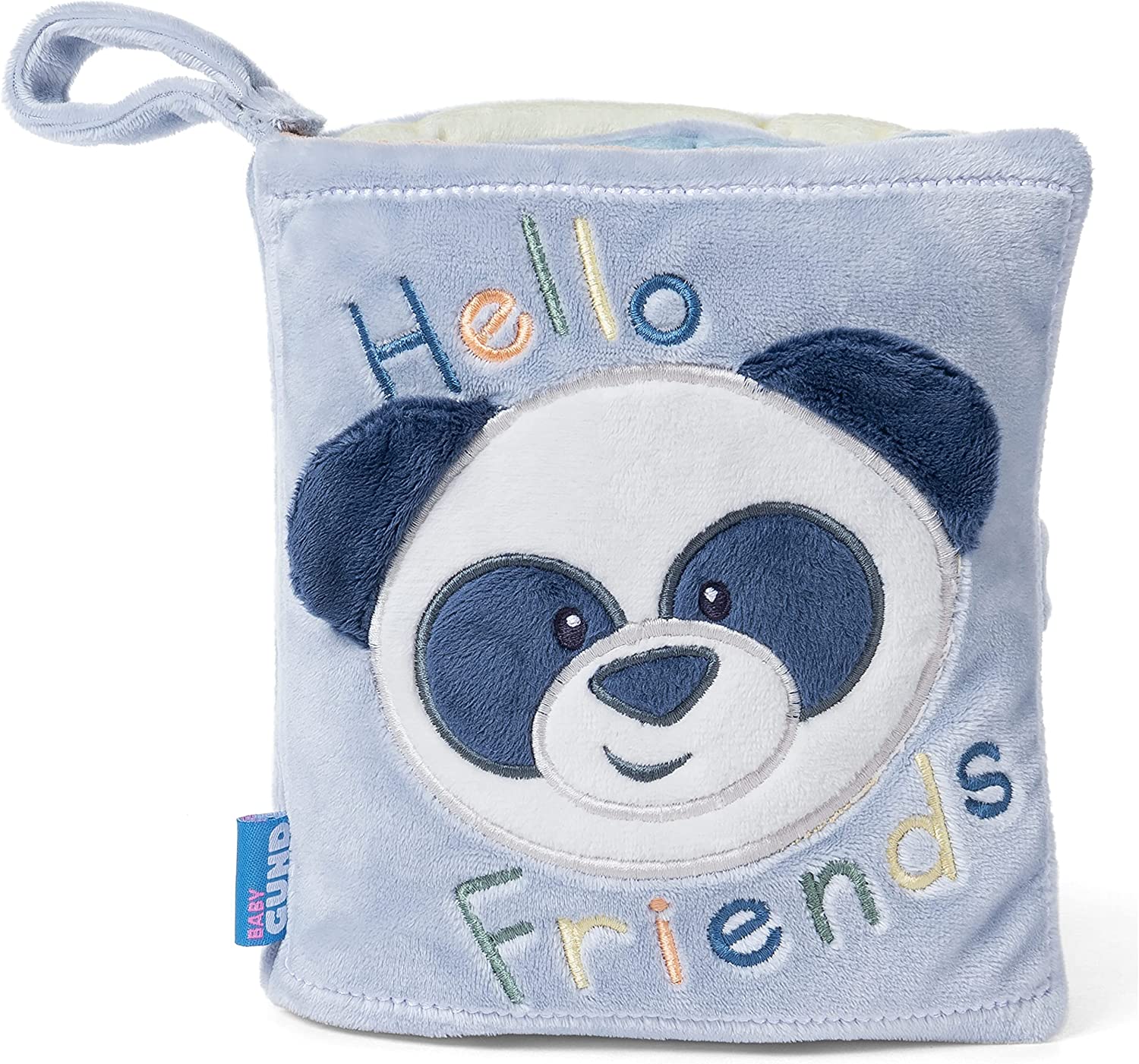 Baby GUND Baby Toothpick Soft Book Plush Stuffed Sensory Stimulating Toy, 8 Inches