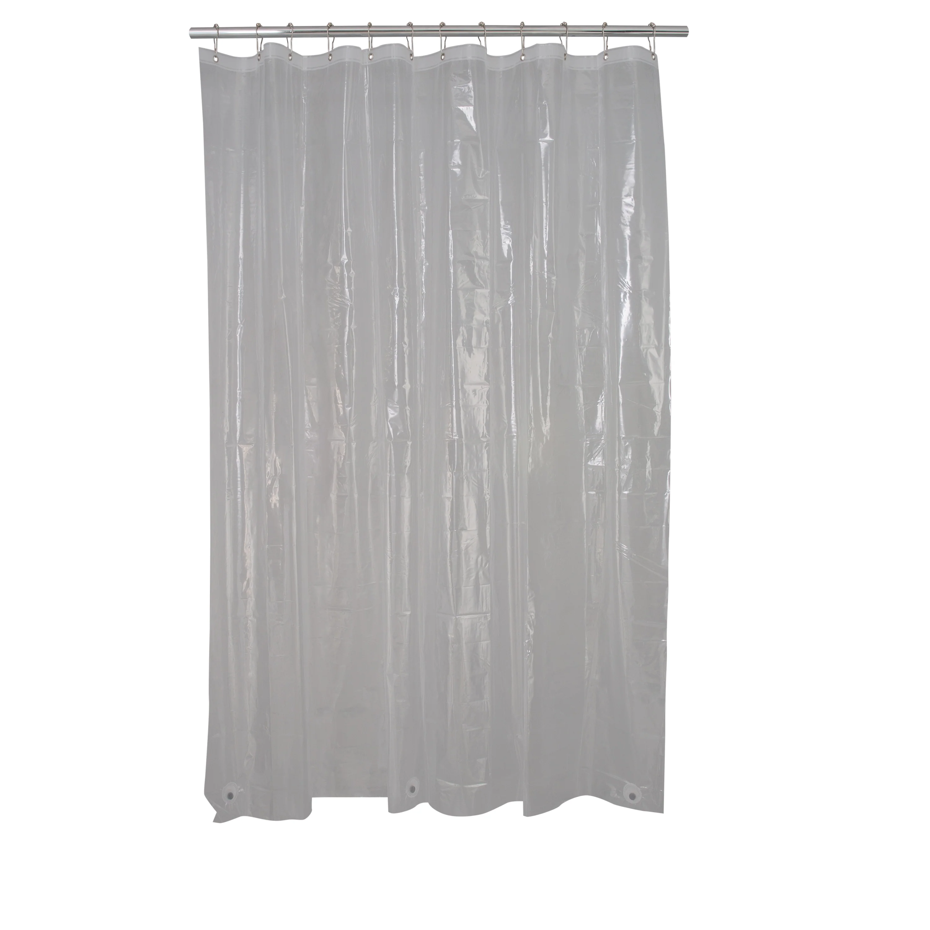 Bath Bliss 2 Pack Heavy Weight Shower Liner in Clear