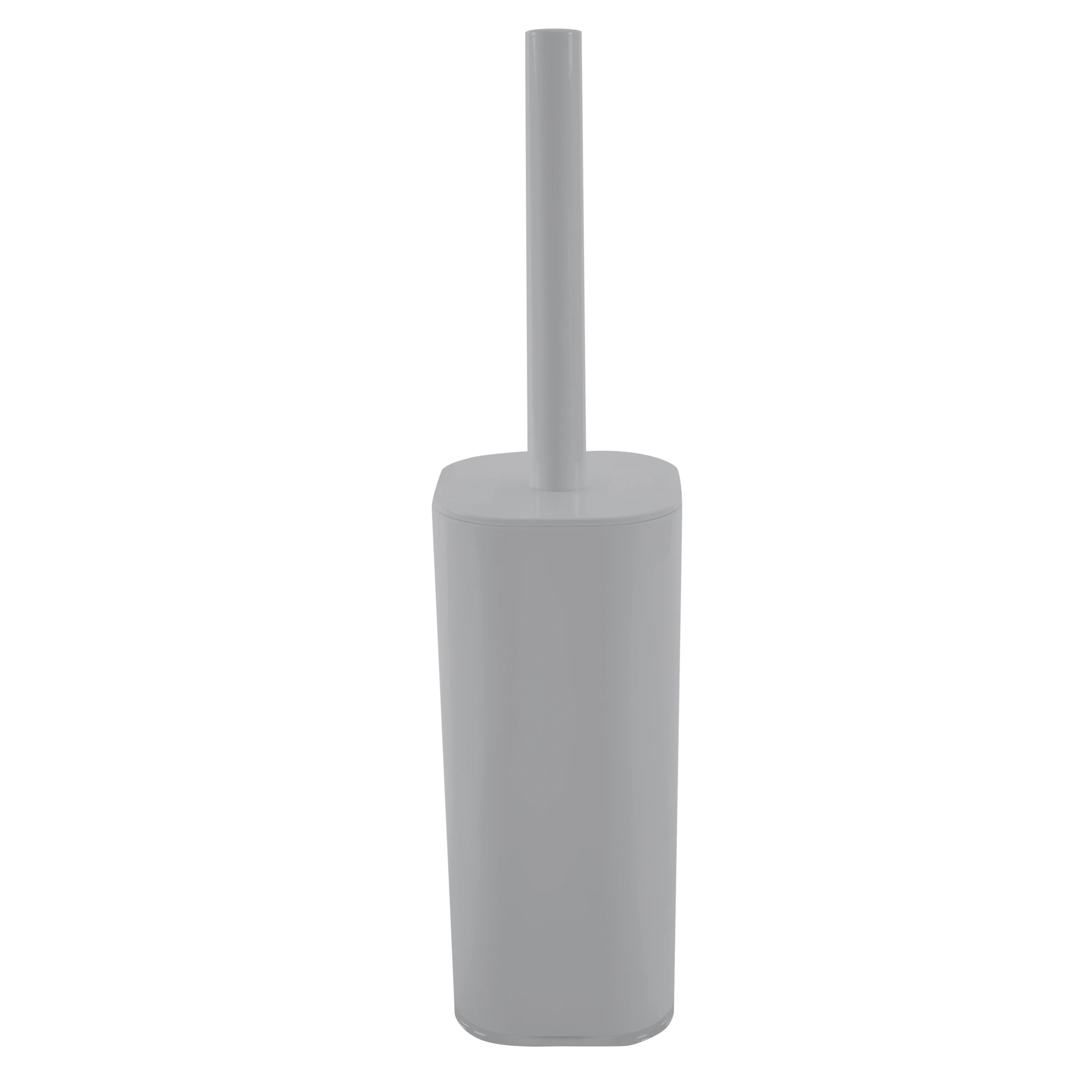 Bath Bliss Contemporary Acrylic Toilet Brush Set in Grey - Image 2