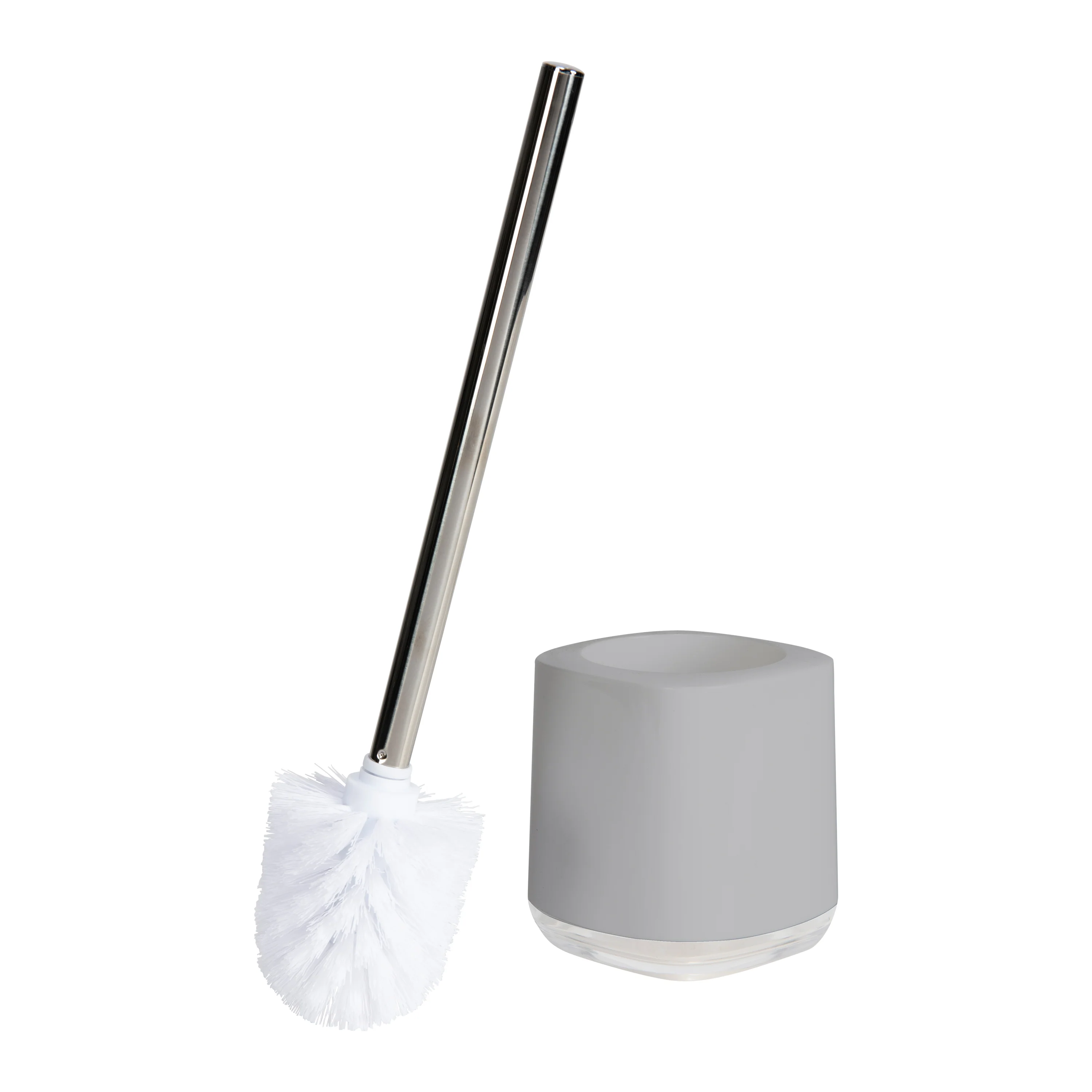 Bath Bliss Luxury Toilet Brush Holder in Grey - Image 2