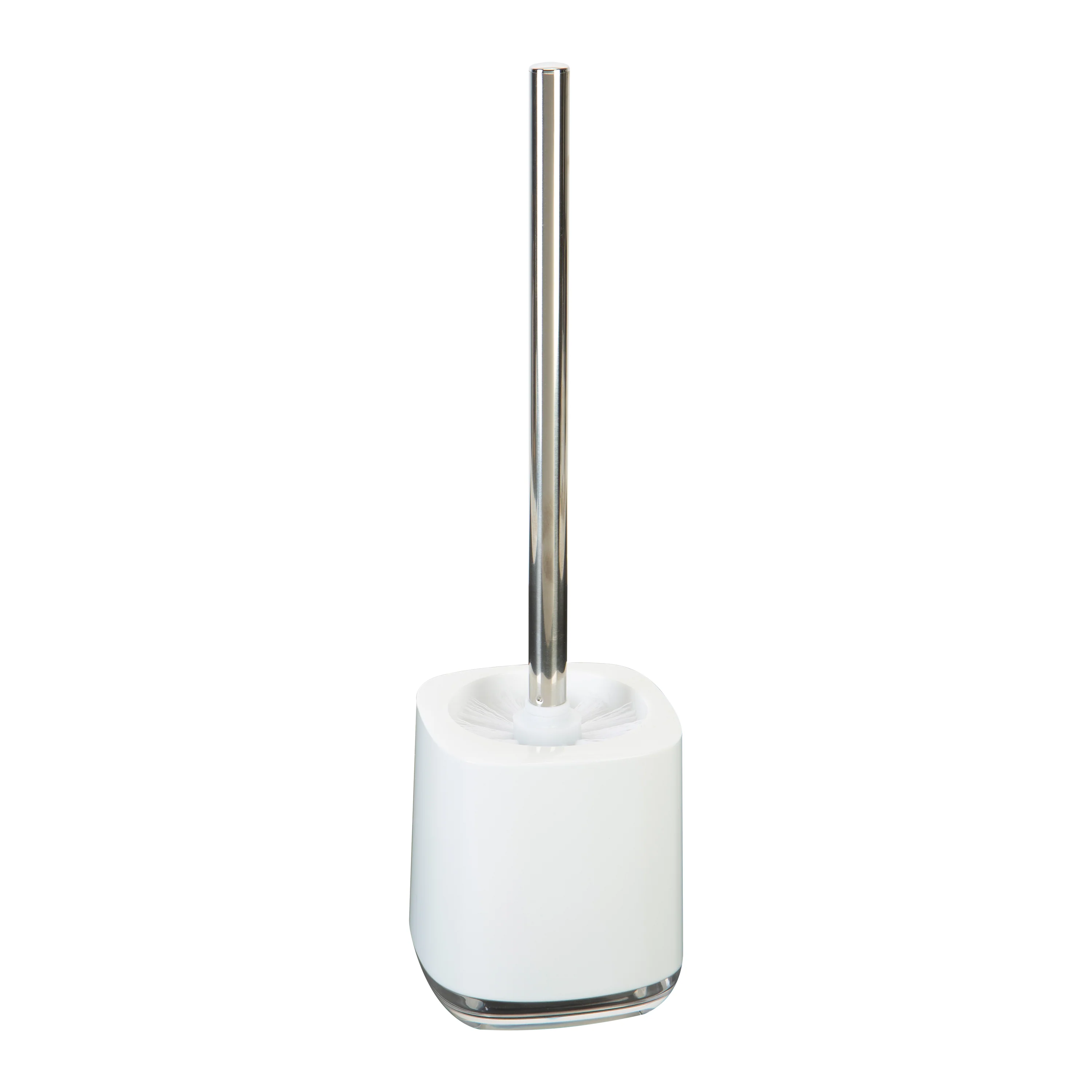 Bath Bliss Luxury Toilet Brush Holder in White - Image 2