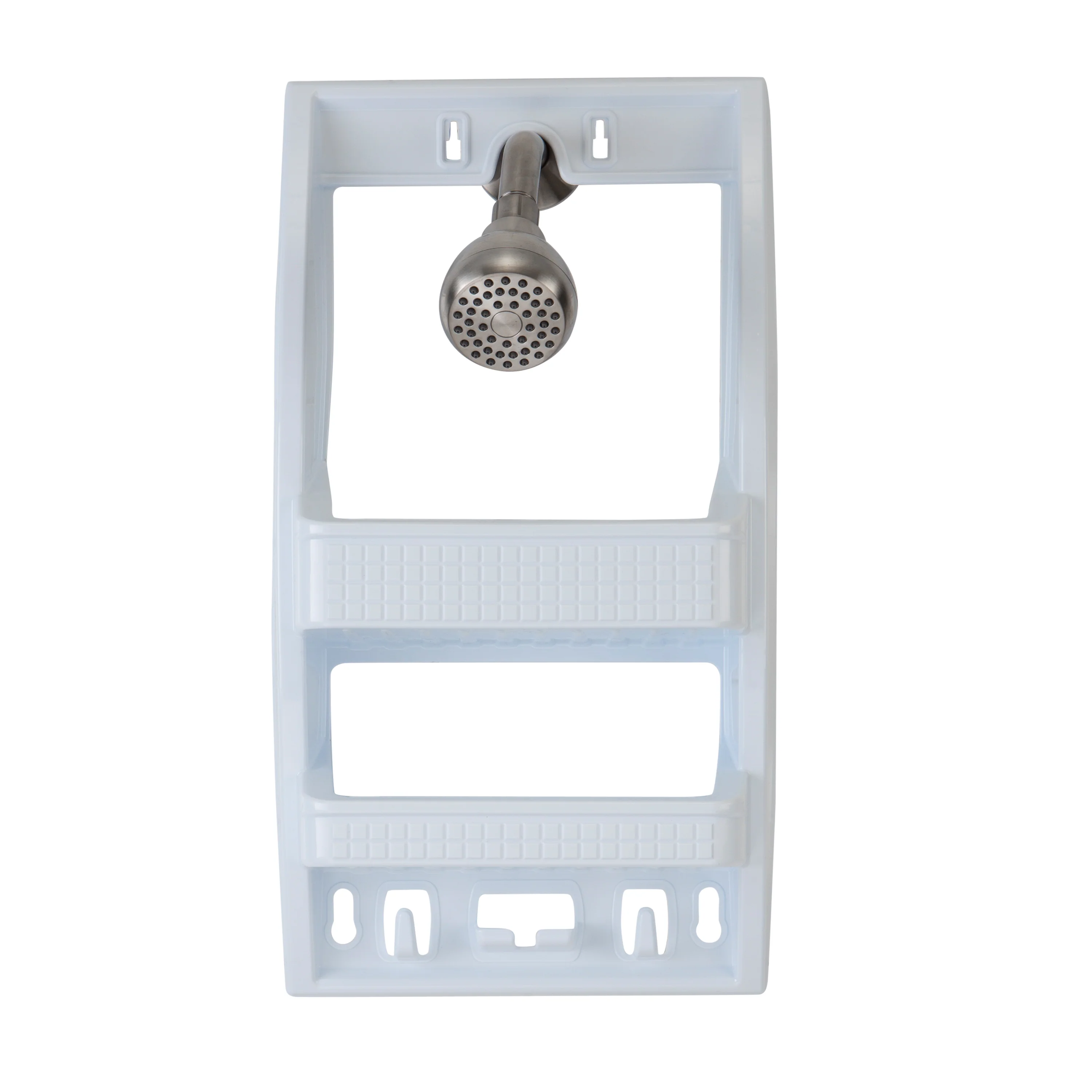 Bath Bliss Multi Hanging Option Shower Caddy in White - Image 4