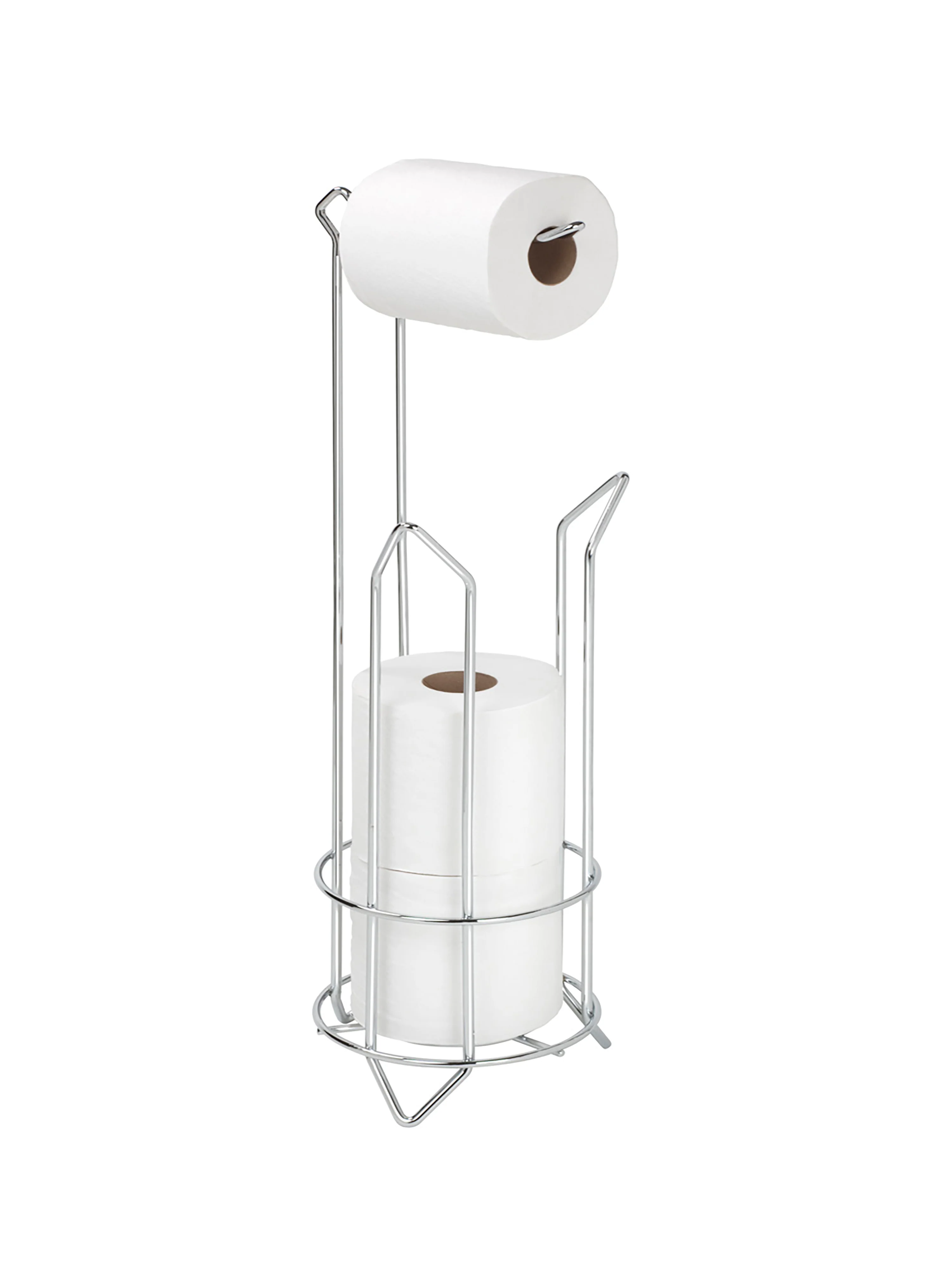 Bath Bliss Toilet Paper Holder and Reserve in Chrome