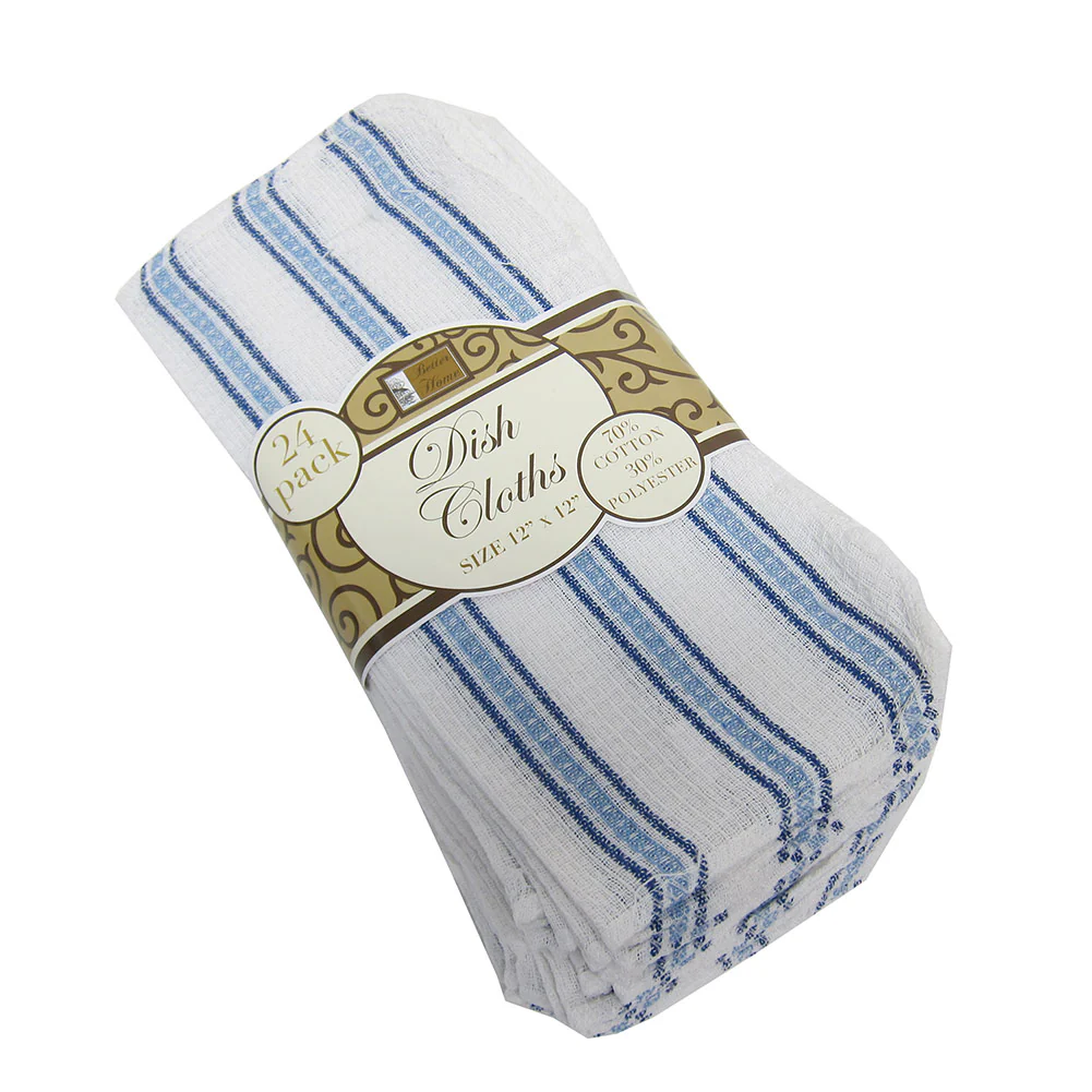 Better Home 24-Pack Dish Cloths, Colors May Vary, 12x12 Inch - Image 3
