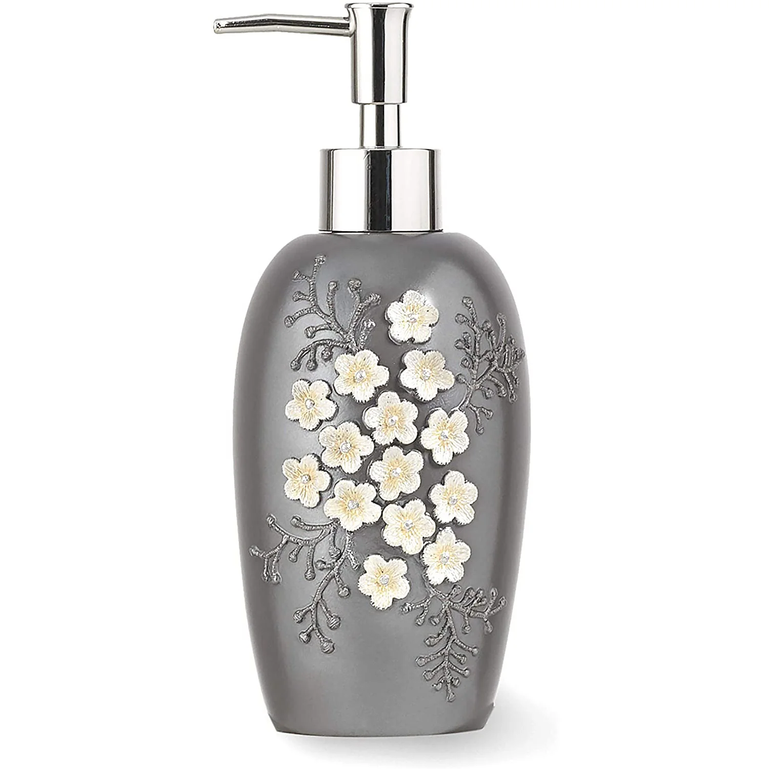 Bloomfield Complete Bath Ensemble Decor Set, Grey, All Sold Separately - Image 6