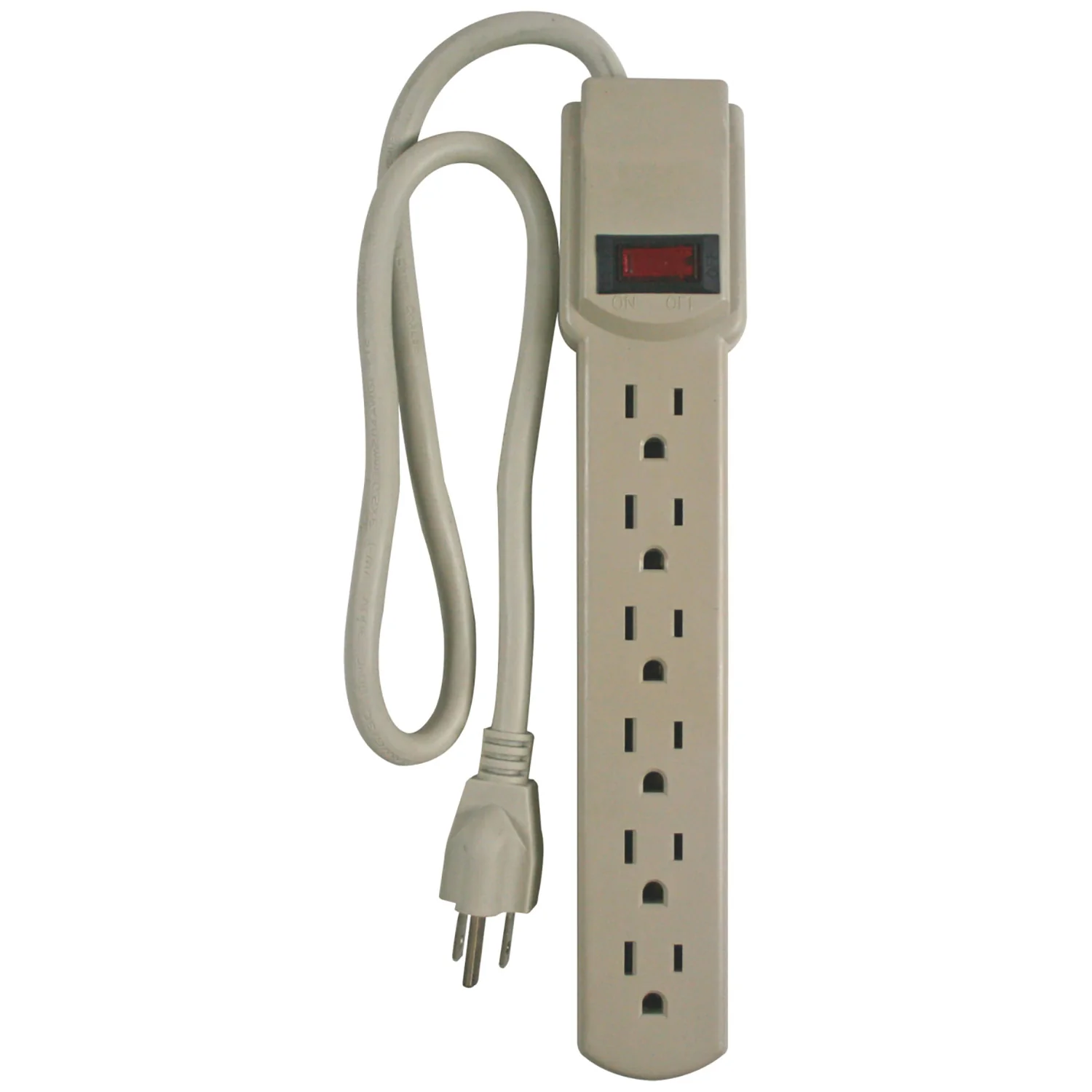 Faucet Queen - Mp6x - 6 Outlet Power Strip