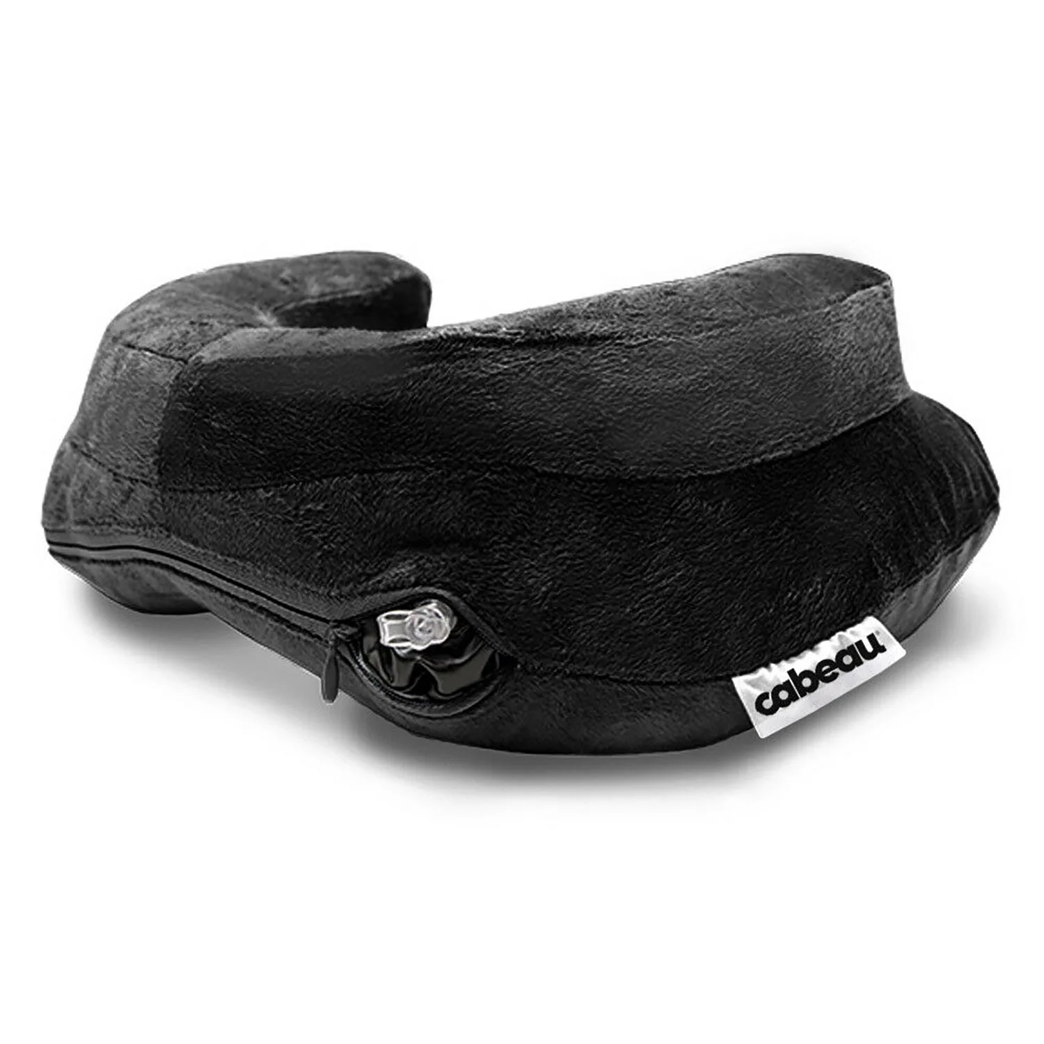 Cabeau Air Evolution Inflatable Travel Neck Pillow with Pouch and Cover, Black - Image 3