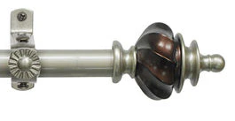 Camino Decorative Rod & Finial Aspen 28-48