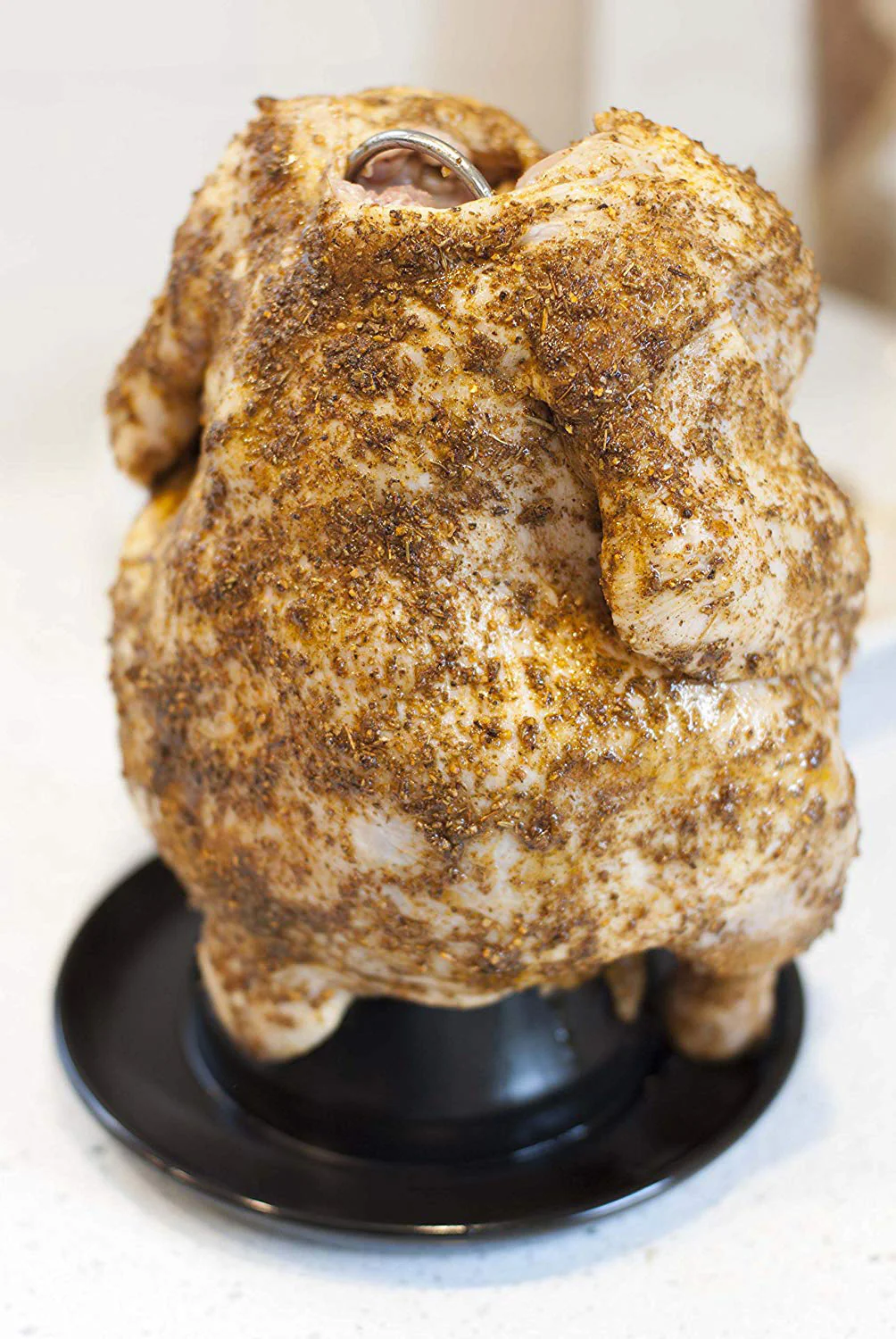 Charcoal Companion Flame-Friendly Ceramic Chicken Roaster, 7.4x9.4 Inches - Image 3