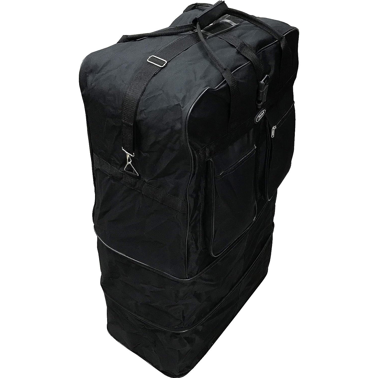 Charlie Sport Expandable Wheel Bag Luggage, Black, 30x17x11 Inches - Image 2