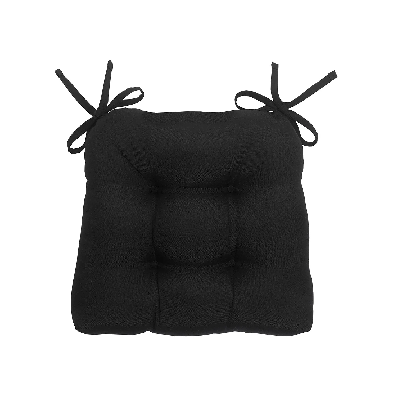 Chase 2-Pack Solid Chair Pad with Ties, 16x15x3 Inches - Image 21