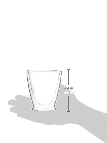 Circleware Thermax Double Wall Insulated Glass Latte Cups, 2-Pieces, 10.4 Ounces - Image 5