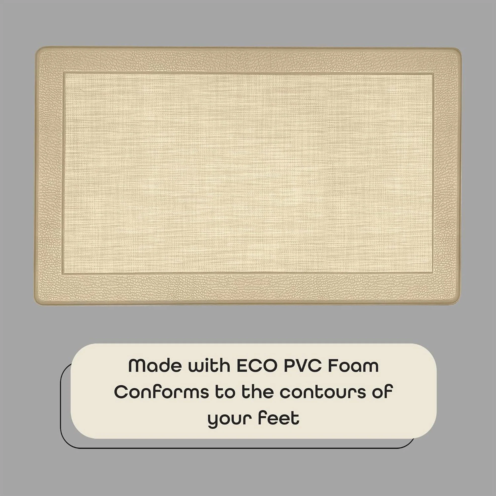 Clarke Non-Slip Woven Border Anti Fatigue Mat, 18x30 Inches - Image 4