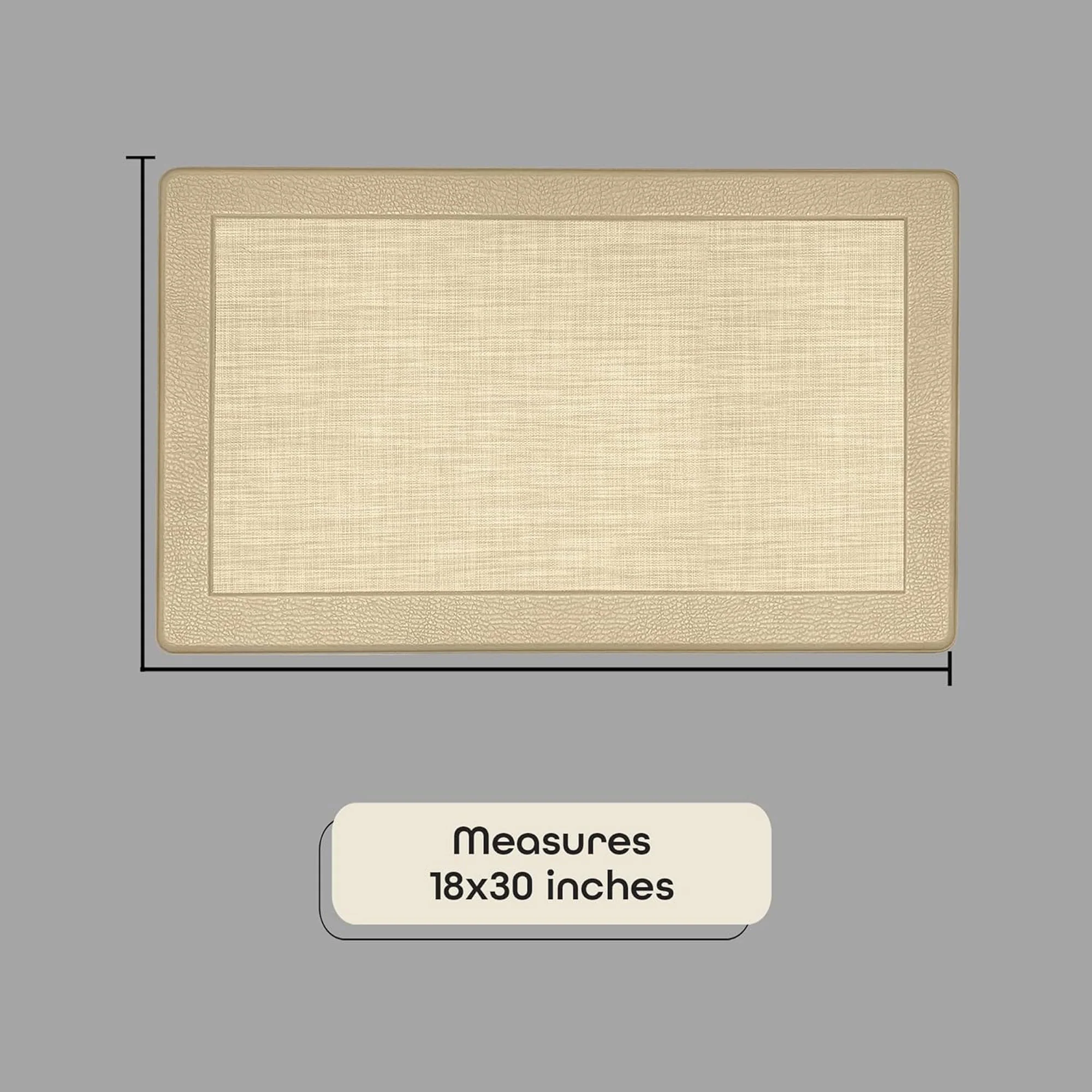 Clarke Non-Slip Woven Border Anti Fatigue Mat, 18x30 Inches - Image 5