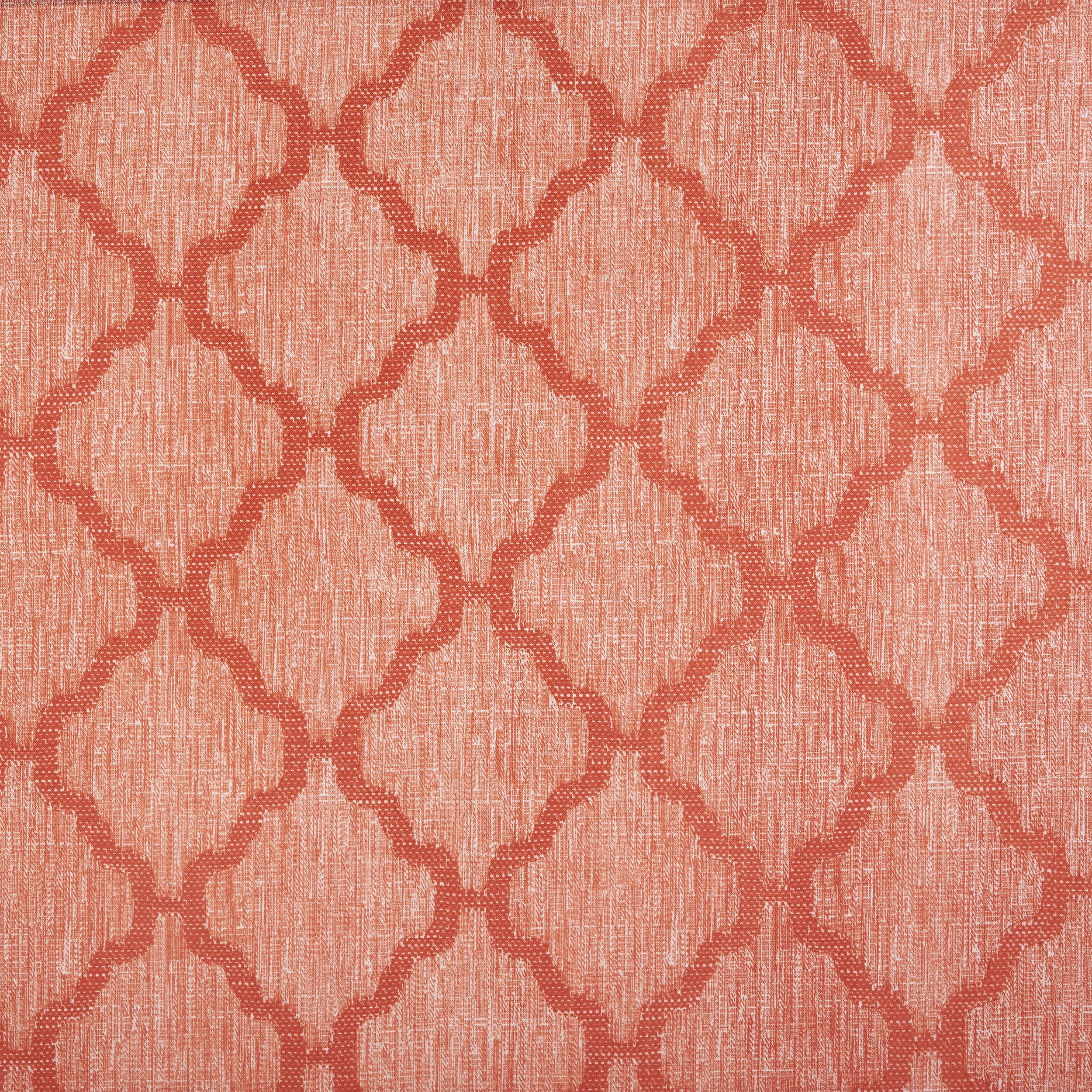 Colby 3-Piece Printed Kitchen Curtain Set, Orange, Tiers 58x24, Swag 58x14 Inches - Image 2