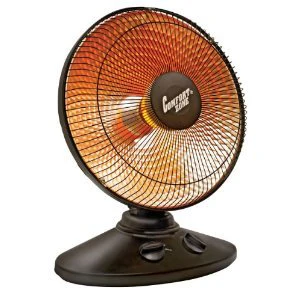 Comfort Zone Oscillating Parabolic Dish Heater - Image 2