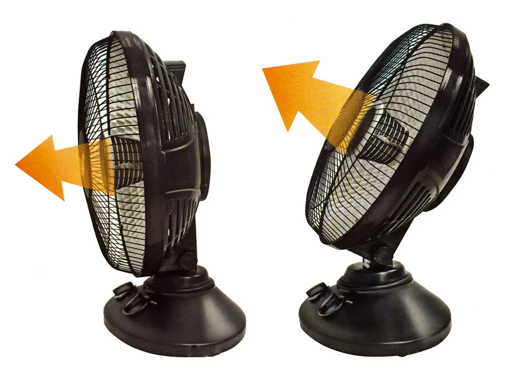 Comfort Zone Oscillating Parabolic Dish Heater - Image 3