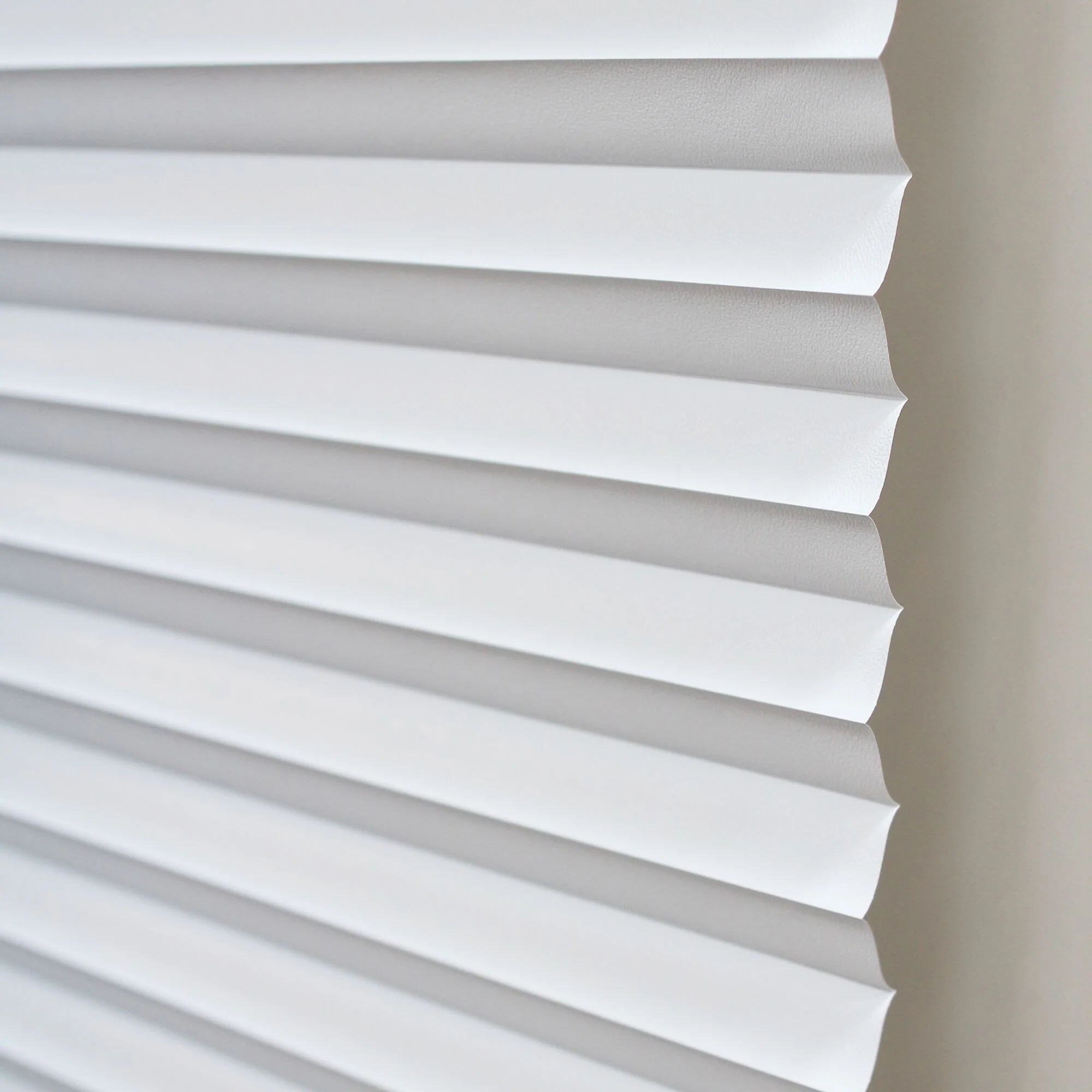 Cordless 1-2-3 Peel n Stick Vinyl Pleated Room Darkening Window Shade, White, 48x75 Inches - Image 4