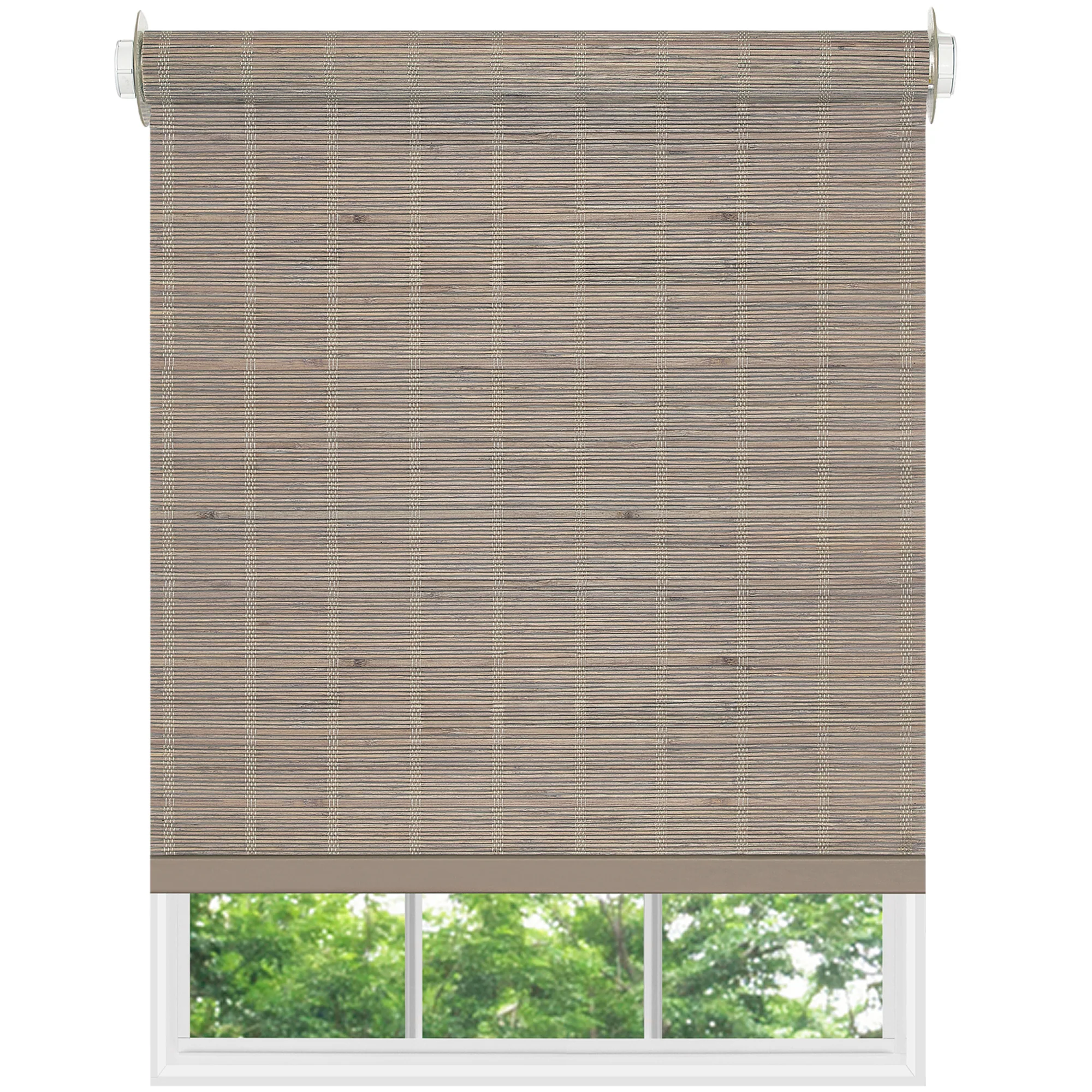 Cordless Bamboo Roller Shades - Image 8