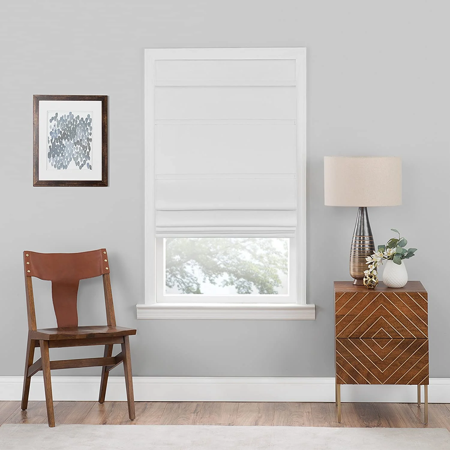 Cordless Blackout Roman Window Shade - Image 6