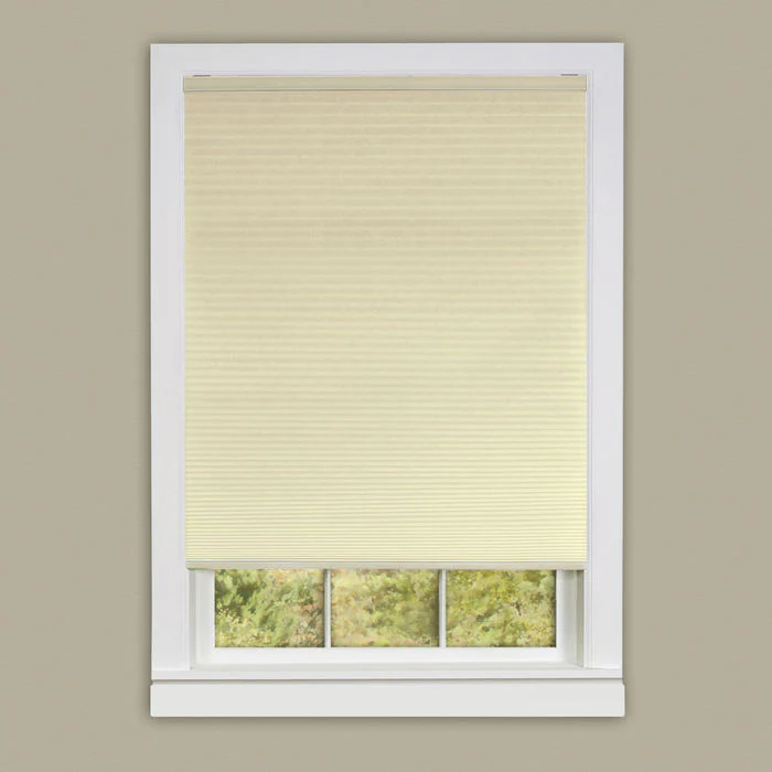 Cordless Honeycomb Cellular Pleated Shade 45x64 - Alabaster