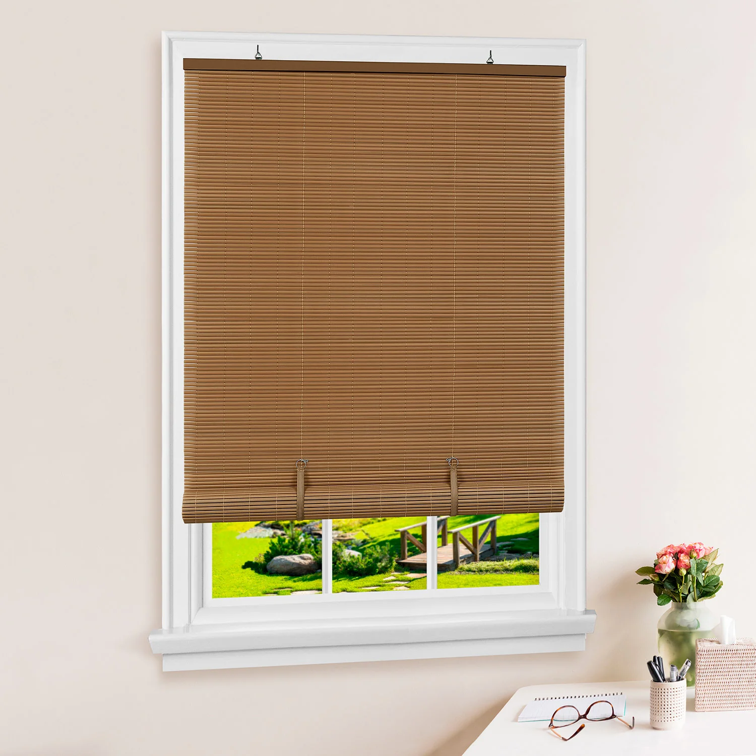 Cordless Solstice Vinyl Roll-Up Blind - Image 5