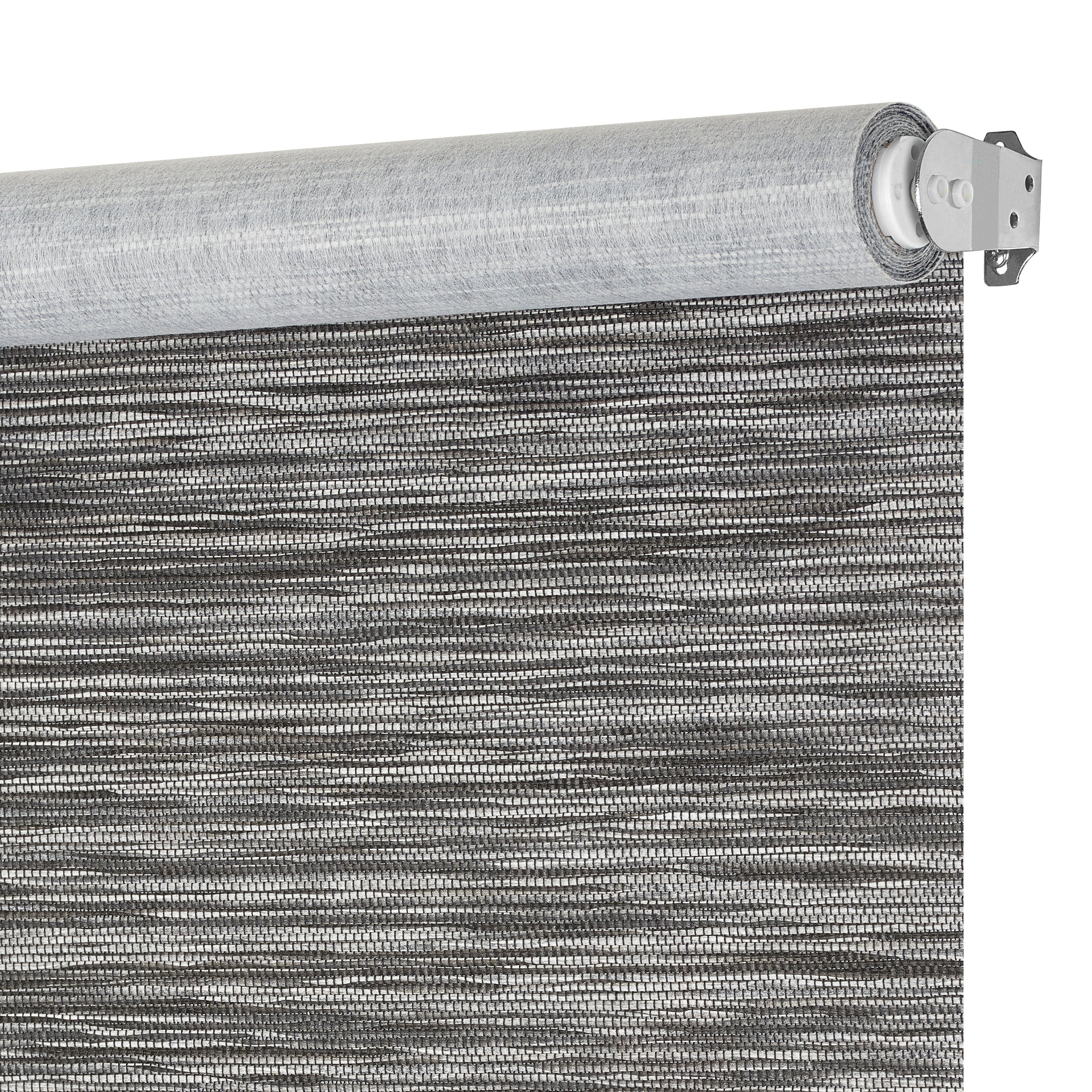 Cords Free Privacy Jute Shade 64x72 Smoke - Image 3