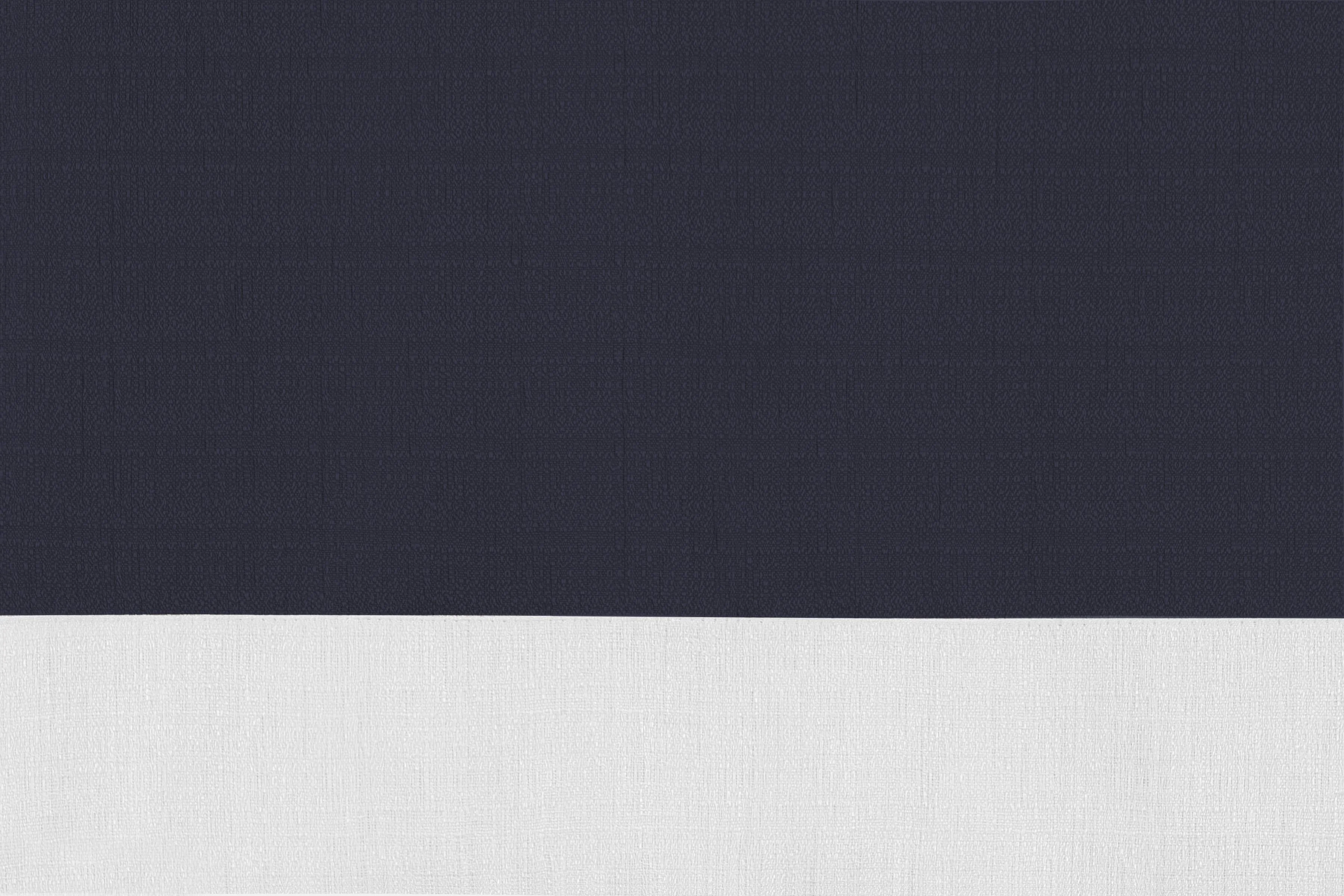 Darcy Rod Pocket Window Curtain Panel - 52x63 - Navy/White - Image 4
