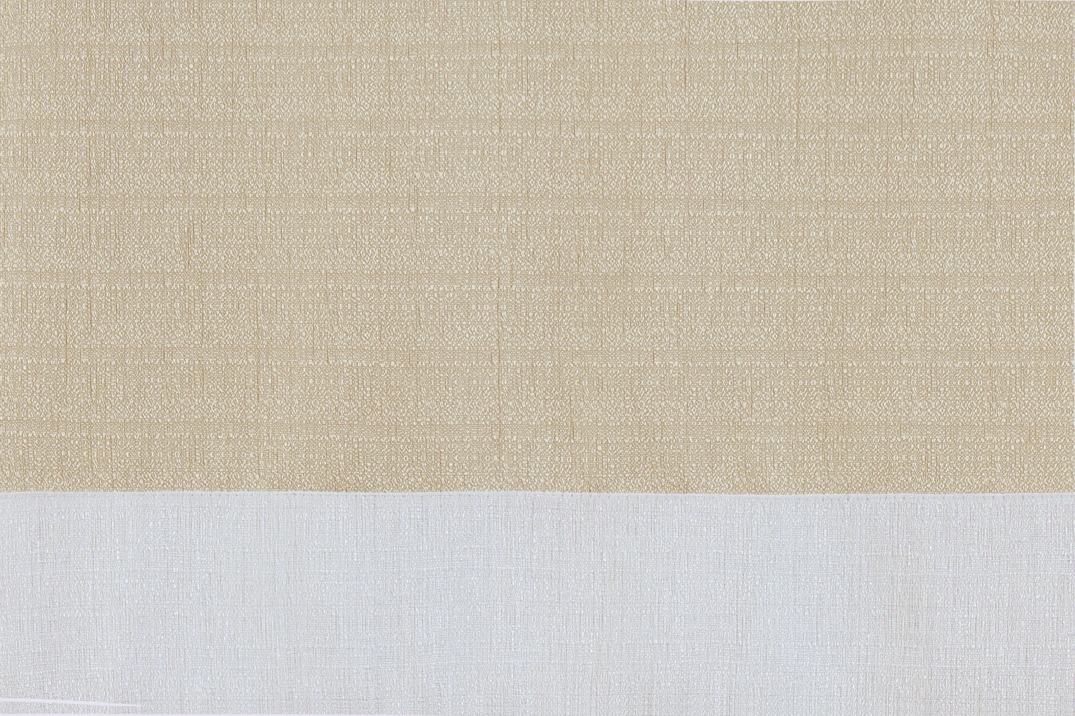 Darcy Rod Pocket Window Curtain Panel - 52x63 - Tan/White - Image 4