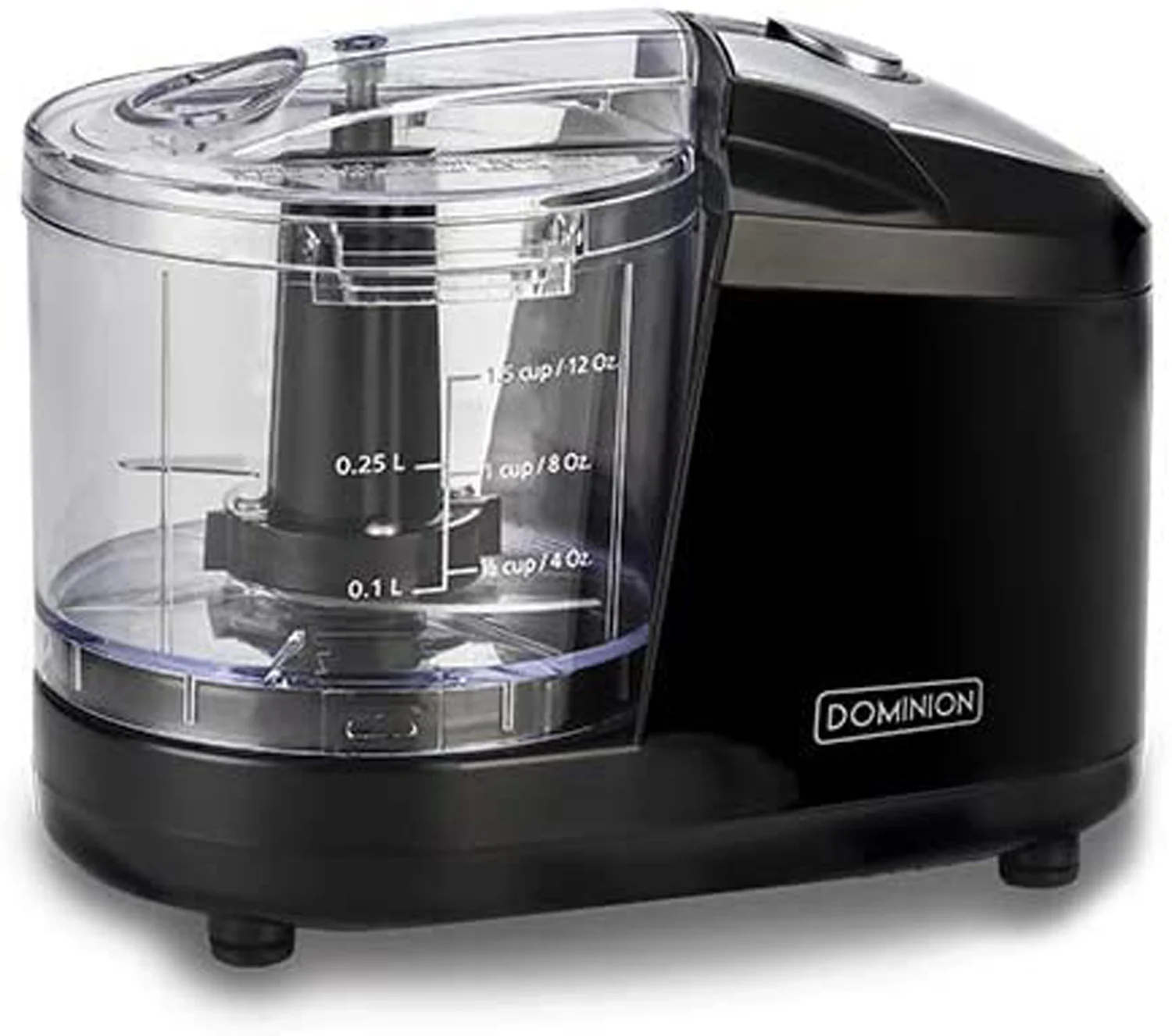 Dominion Home Mini Food Chopper, Black, 1.5 Cups - Image 2