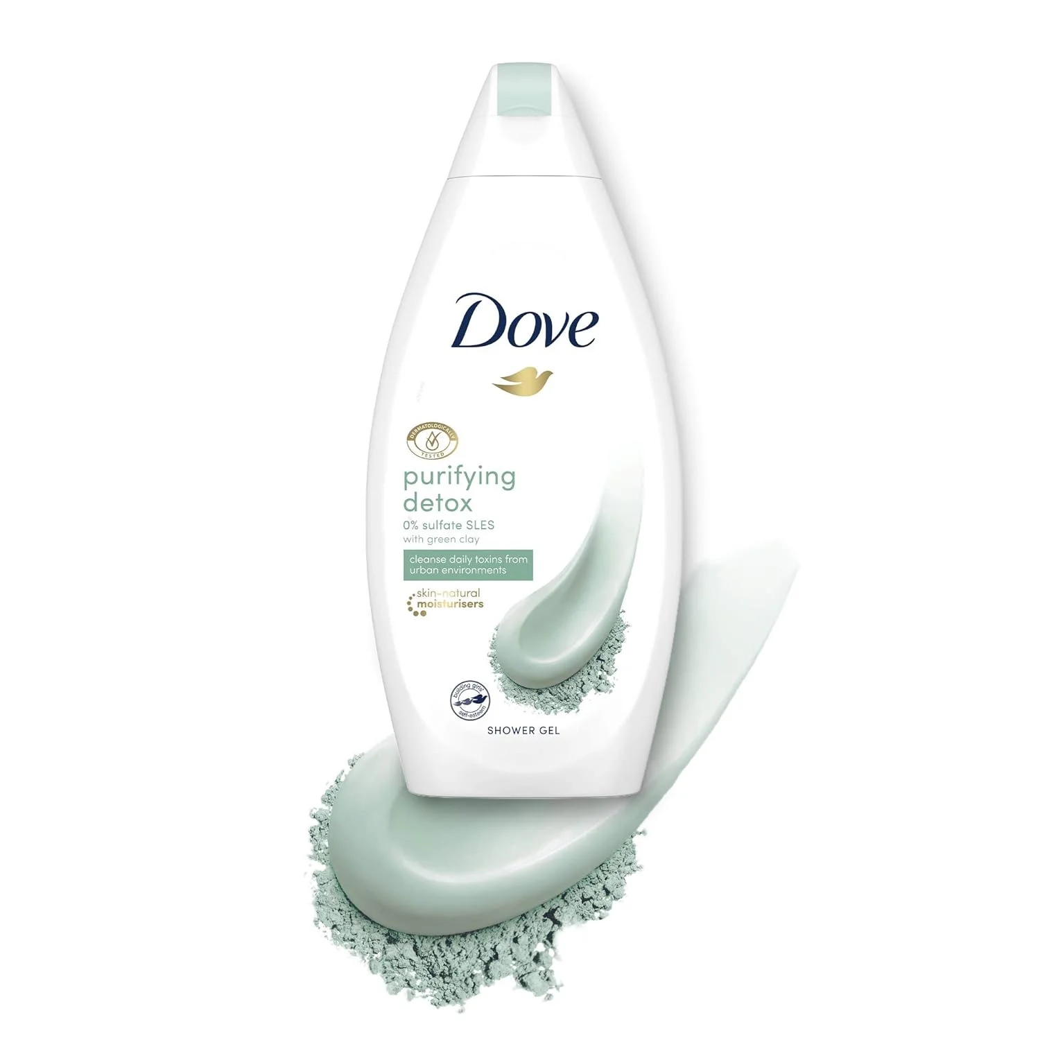 Dove Moisturizing Body Wash, Purifying Detox, 750 ml - Image 3