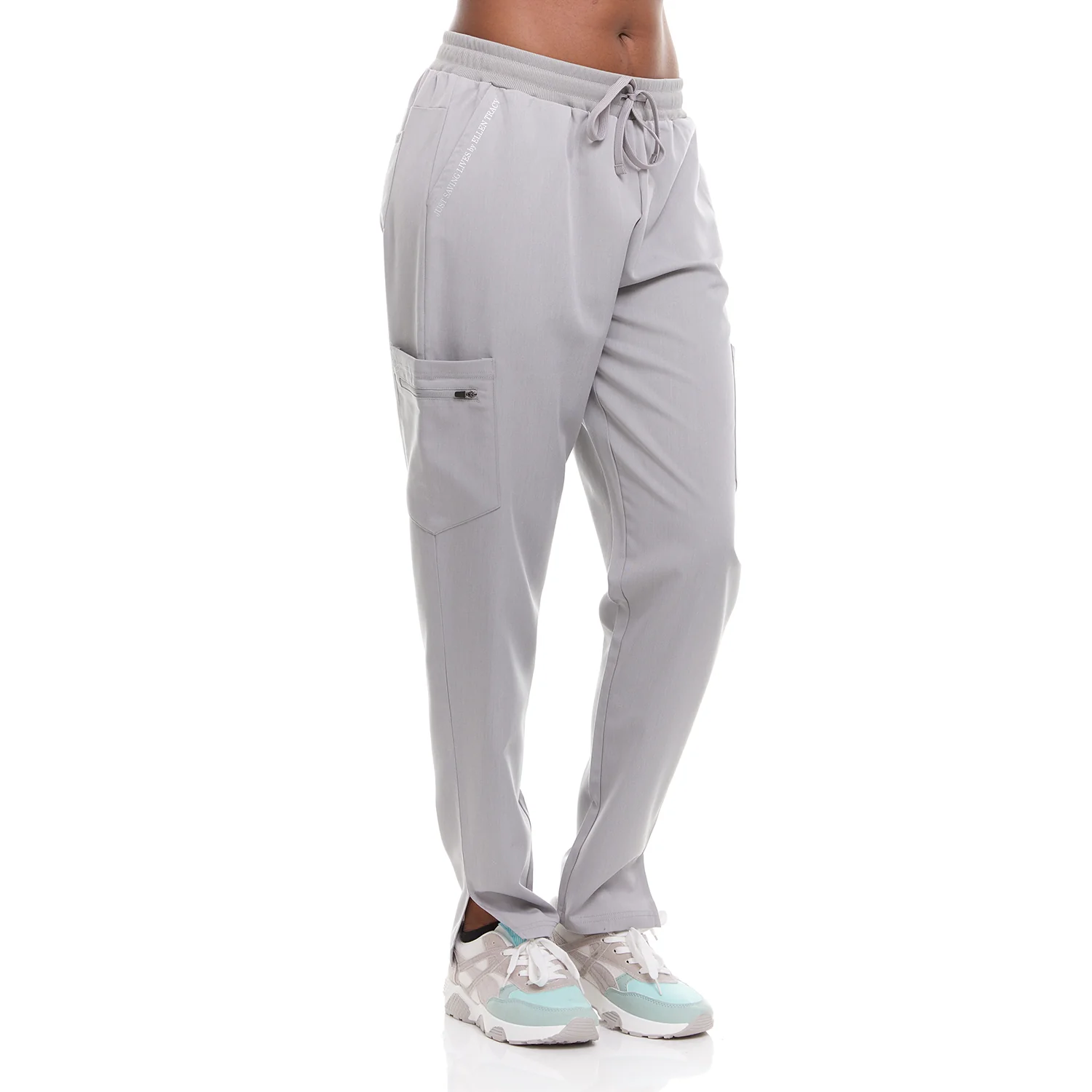 Ellen Tracy 4-Way Stretch Women's Skinny Medical Scrub Pants - Image 27