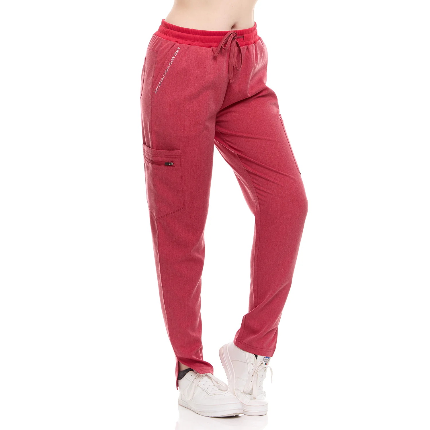 Ellen Tracy 4-Way Stretch Women's Skinny Medical Scrub Pants - Image 38