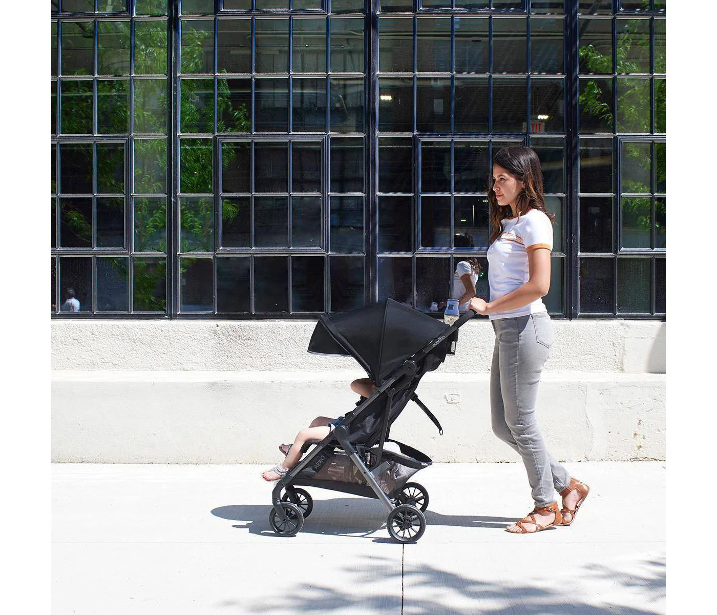 Evenflo Aero Ultra-Lightweight Single Stroller, Cardinal Red - Image 5