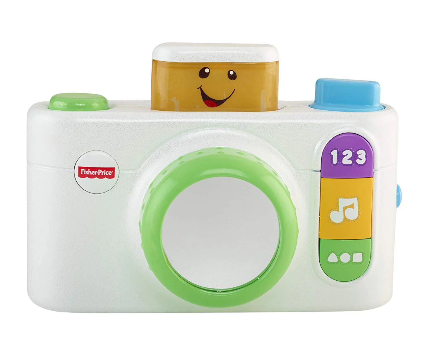 Fisher-Price Laugh and Learn Click ‘n Learn Selfie Camera, White - Image 4