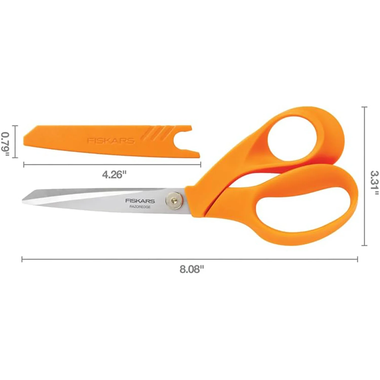 Fiskars Crafts 8180 RazorEdge Fabric Shears, 8-Inch - Image 4