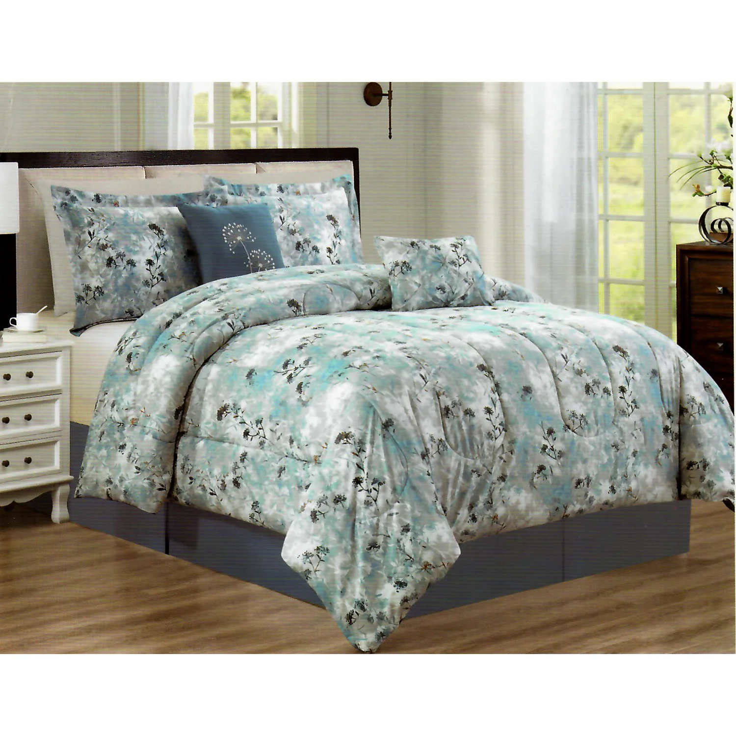 Flora 5 Piece Comforter Set - Image 2