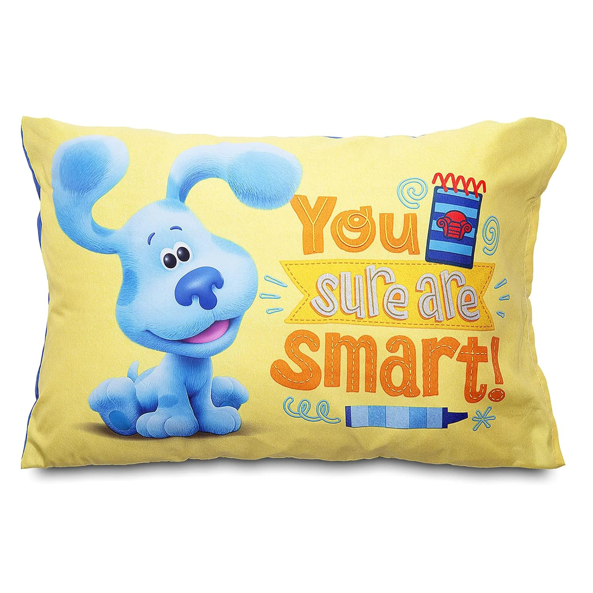 Funhouse Blue's Clues and You 4-Piece Reversible Comforter Set, Toddler Bed Size - Image 6