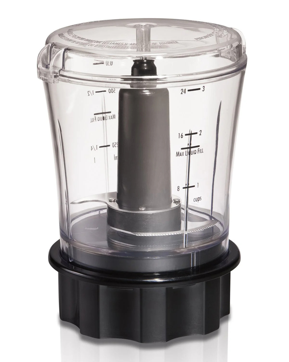 Hamilton Beach 58159 2-in-1 Multiblend Blender And Chopper, Black, 6 Cups - Image 5